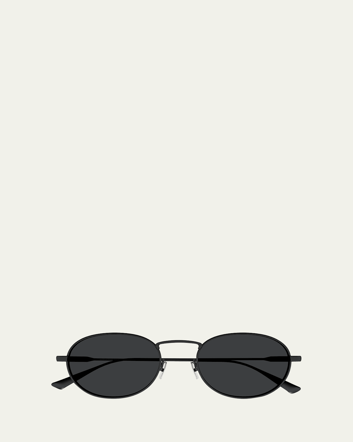 Saint Laurent Men's Sl 799 Metal Round Sunglasses In Black