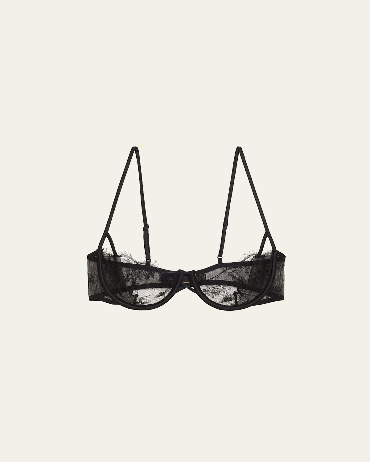 Kiki De Montparnasse All Over Lace Balconette Bra In Black