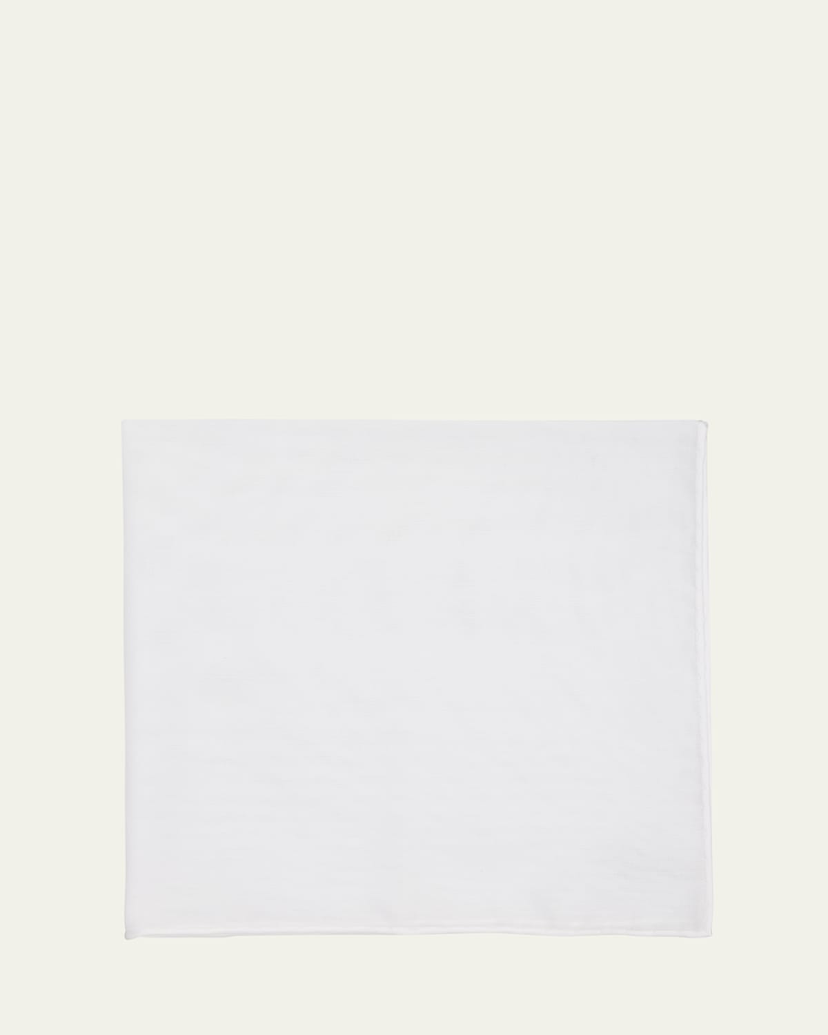 Men's Cotton Satin-Edge Pocket Handkerchief