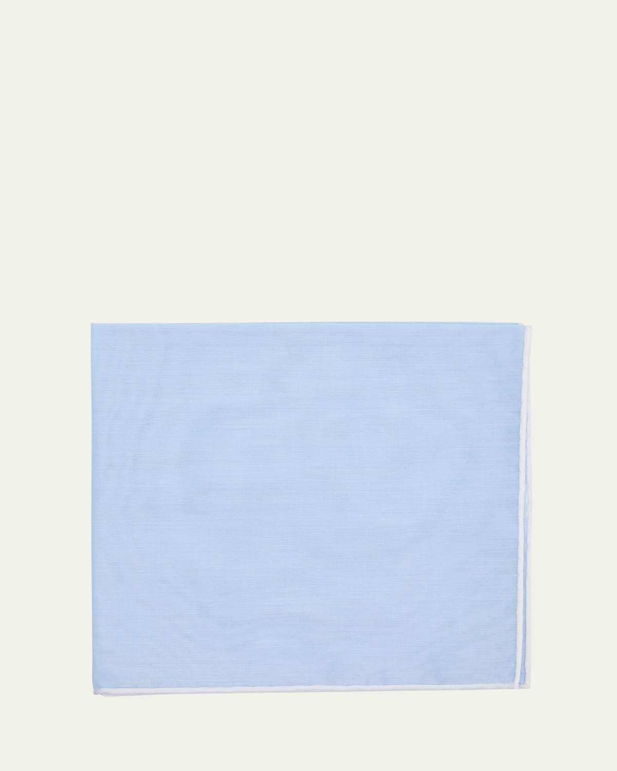 Men's Cotton Satin-Edge Pocket Handkerchief