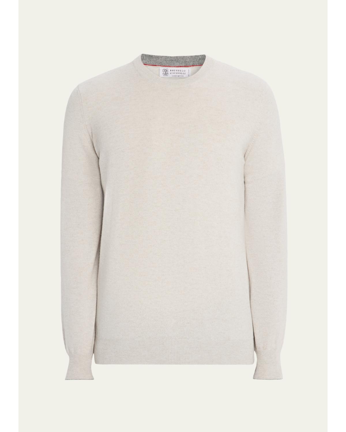 Men'S Cashmere Crewneck Sweater