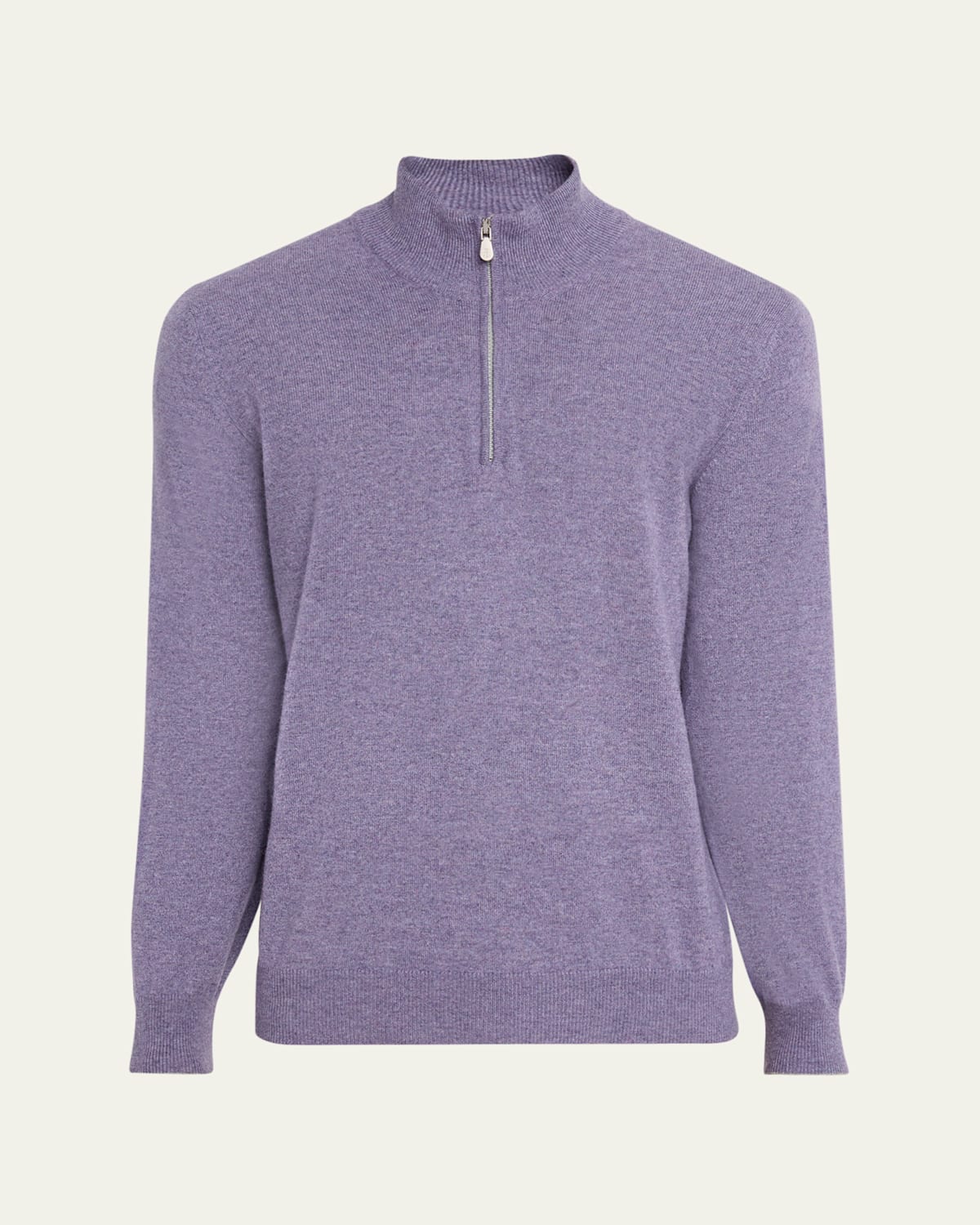 Men's Cashmere Quarter-Zip Sweater