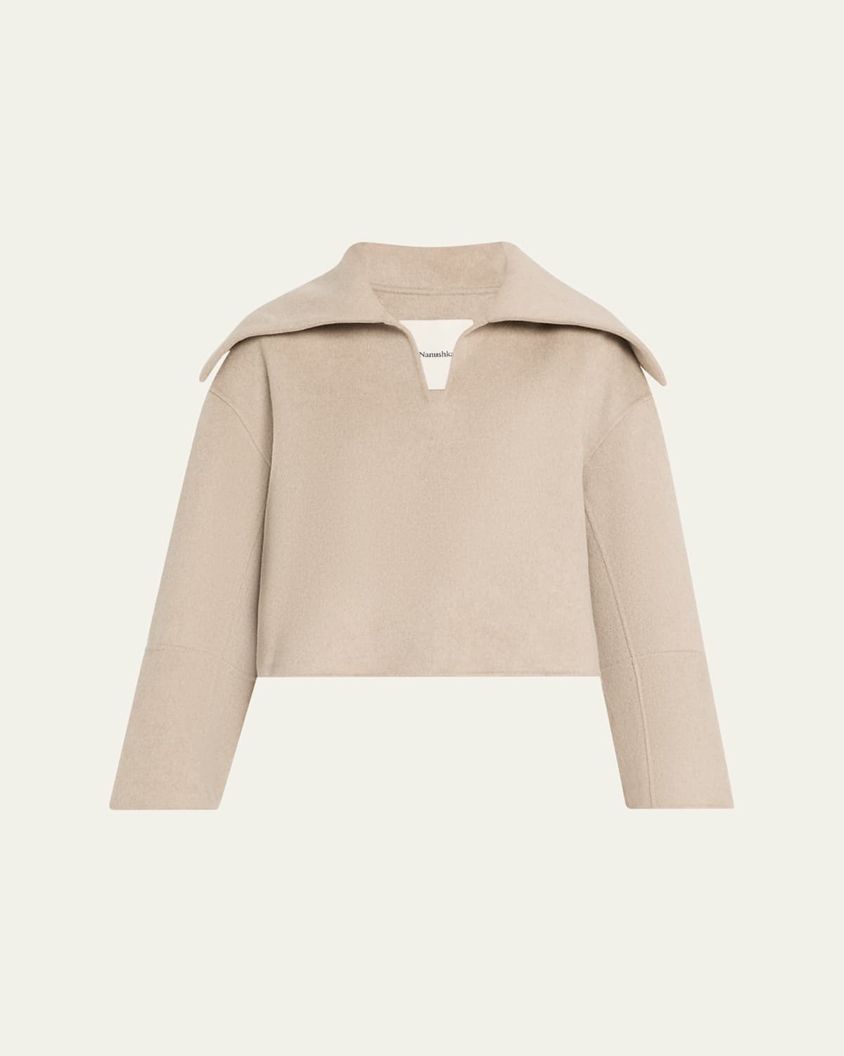 Maxe Wool-Silk Pullover