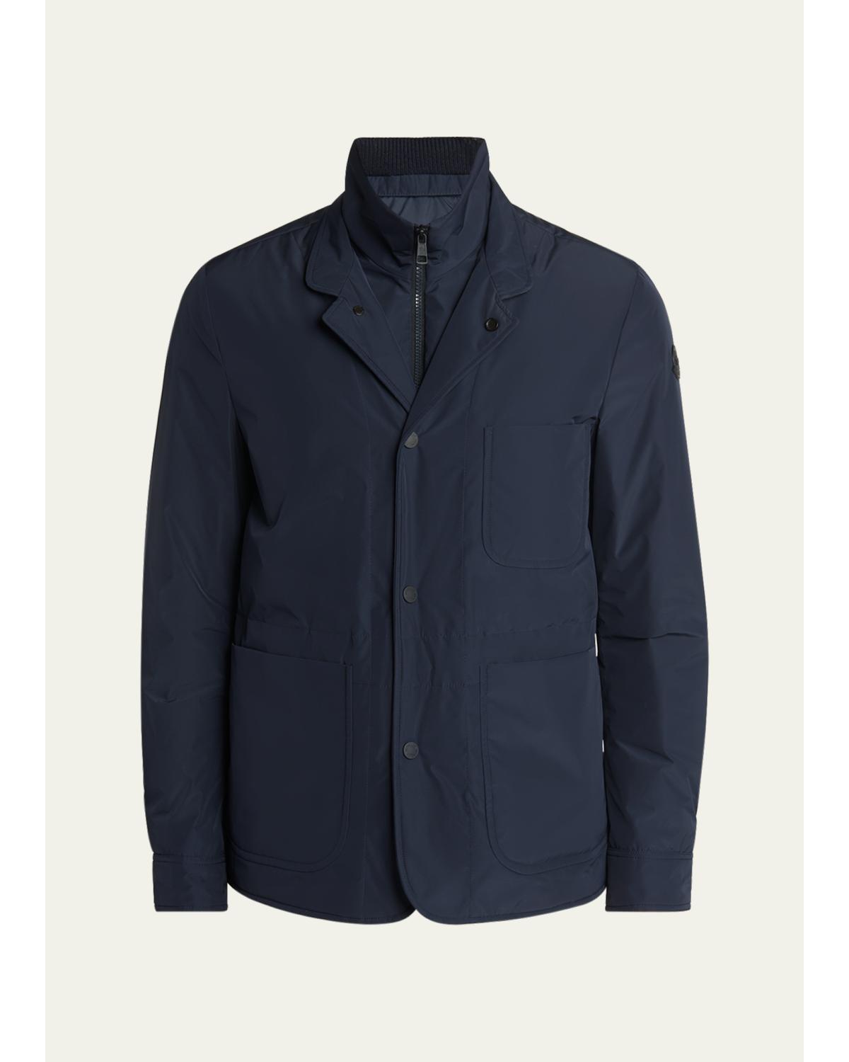 Men'S Edit Navy Brieuc Jacket