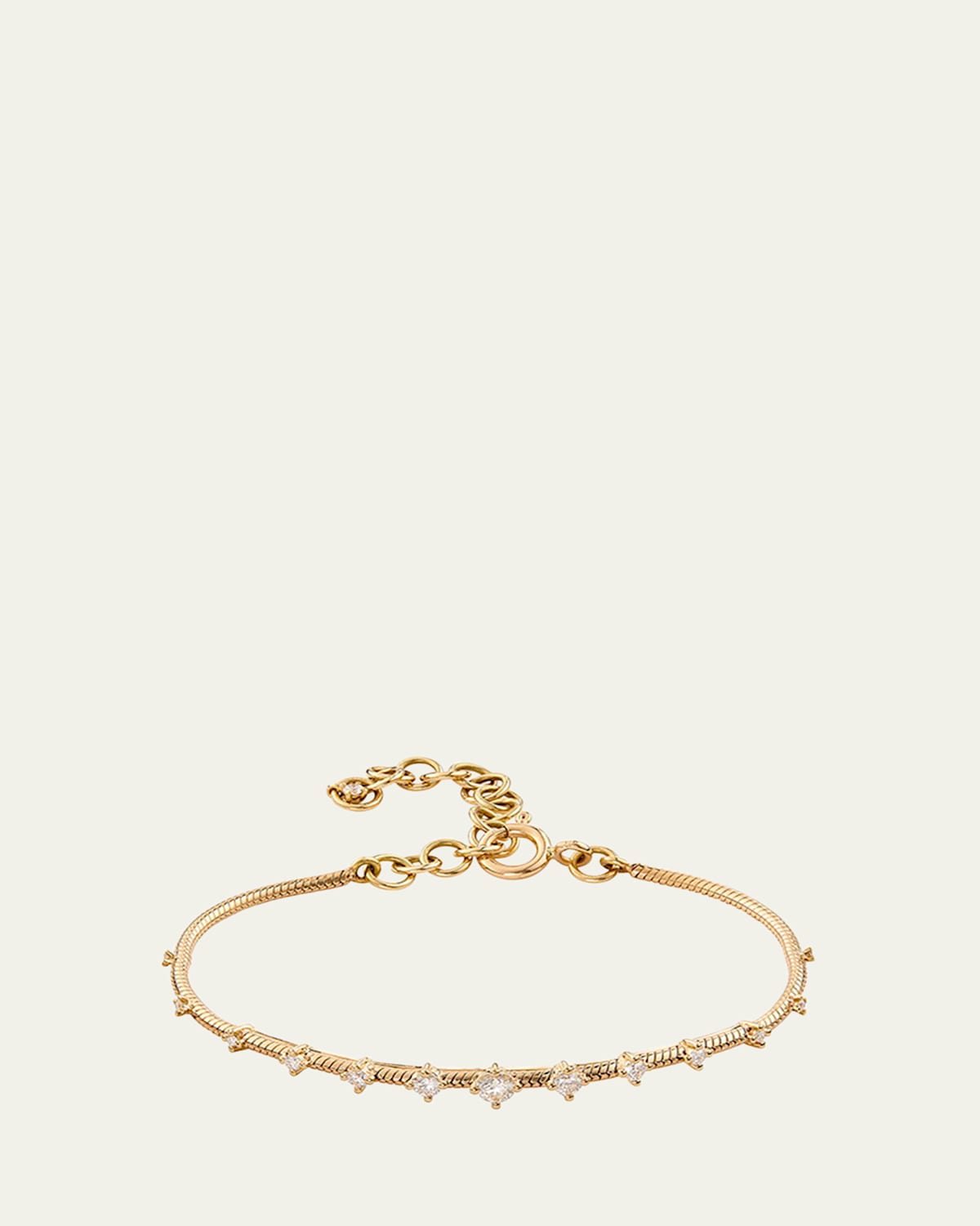 Fernando Jorge 18K Yellow Gold Diamonds On Chain Bracelet