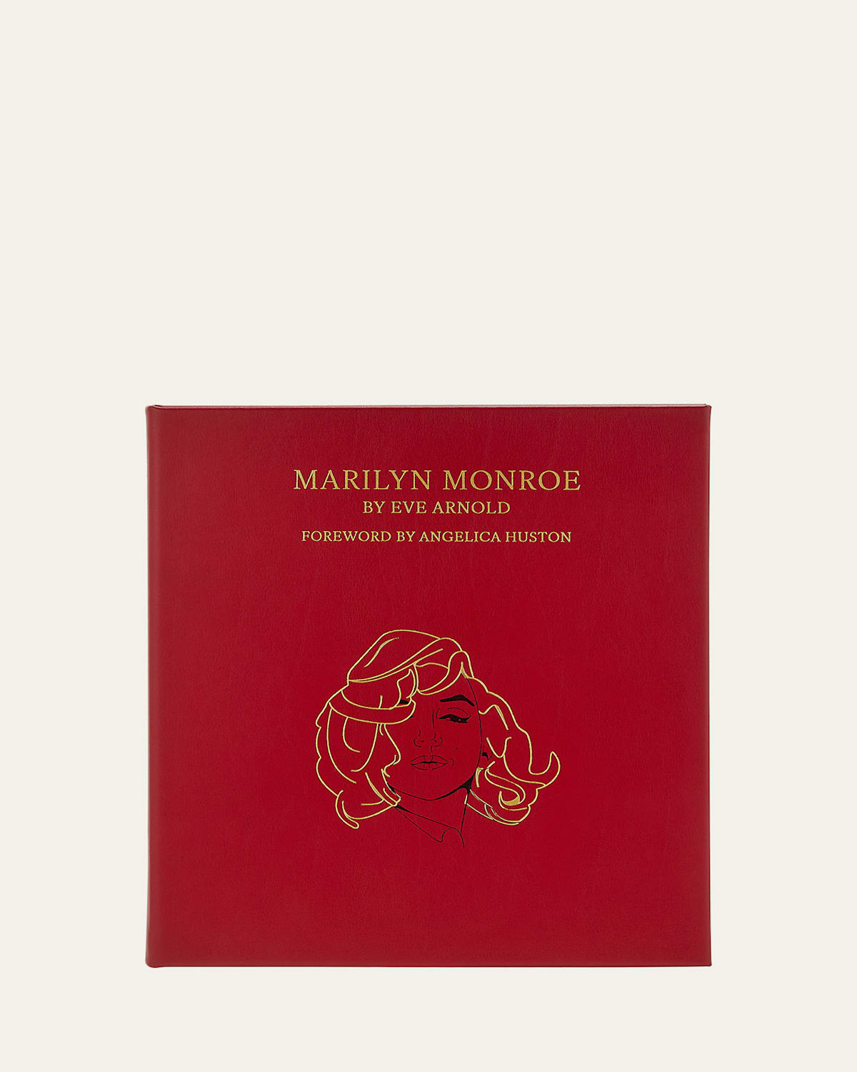 Graphic Image Marilyn Monroe: An Appreciation Leather-bound Book By Eve Arnold