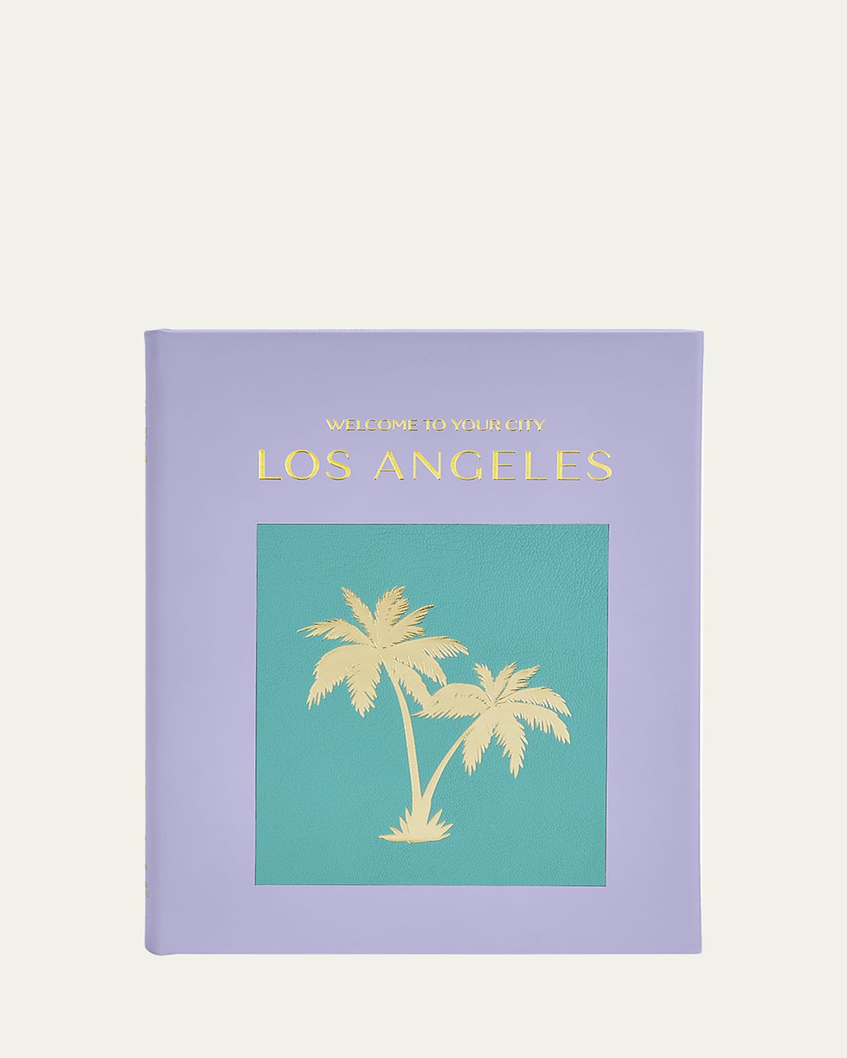 Graphic Image Trope Los Angeles Leather-bound Book, Edited By Sam Landers & Michelle Fitzgerald