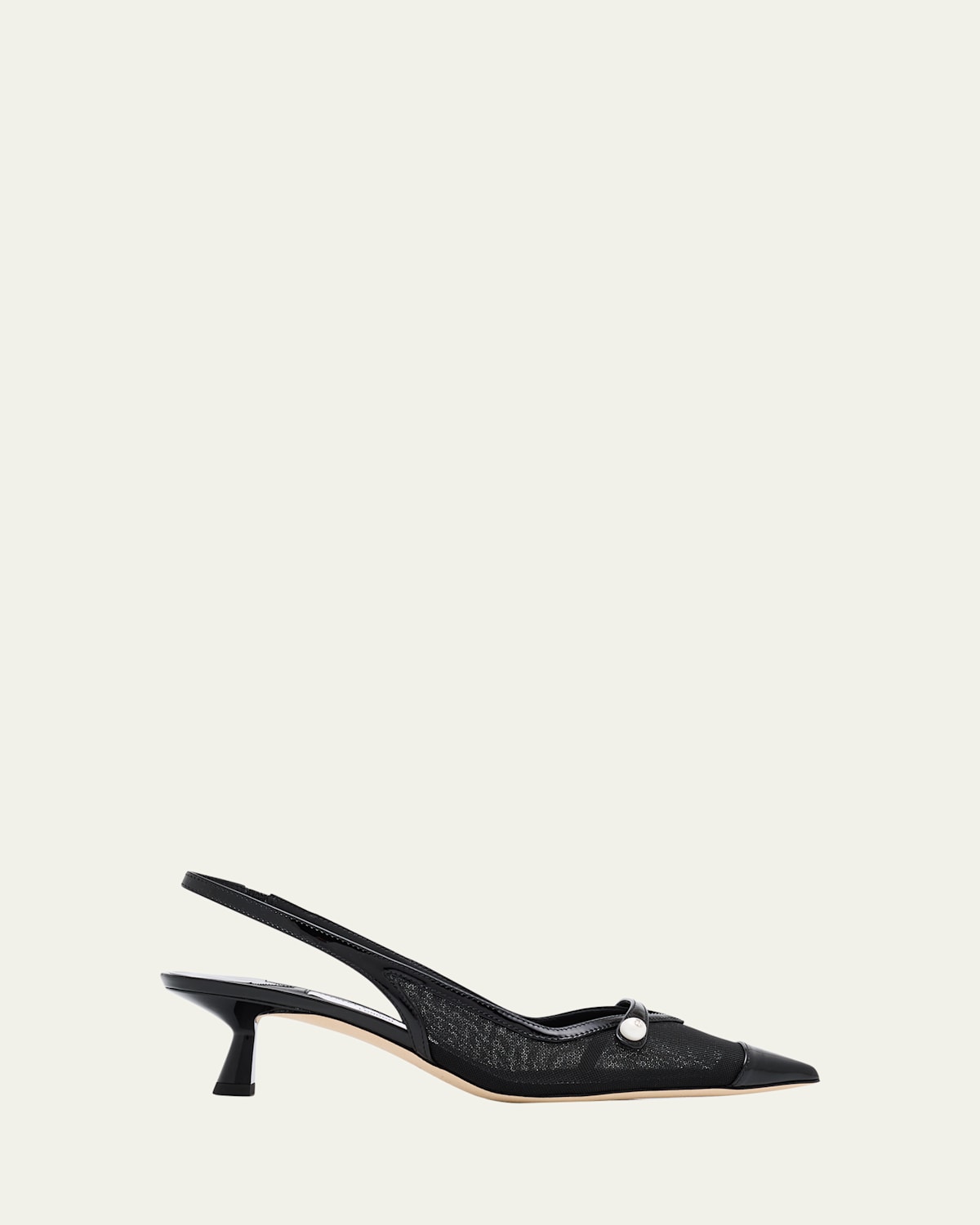 Jimmy Choo Amita Pointed Toe Pumps In Black