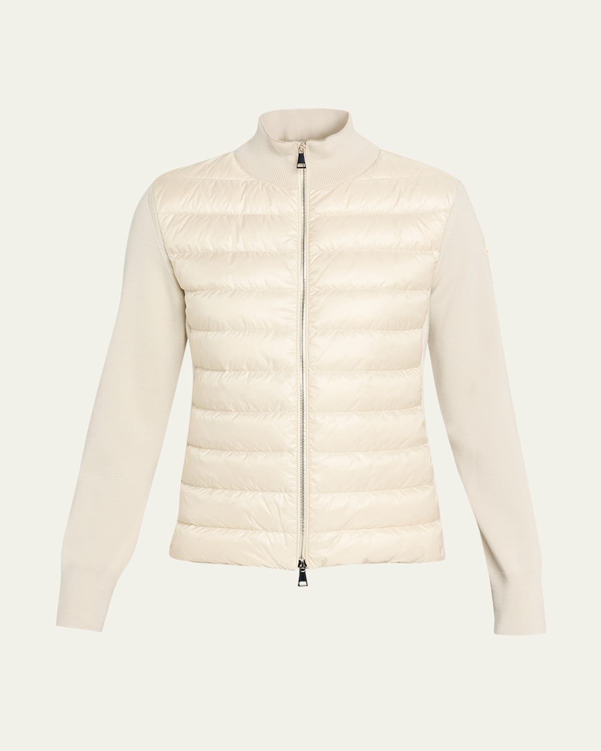 Combo Down Short Cardigan