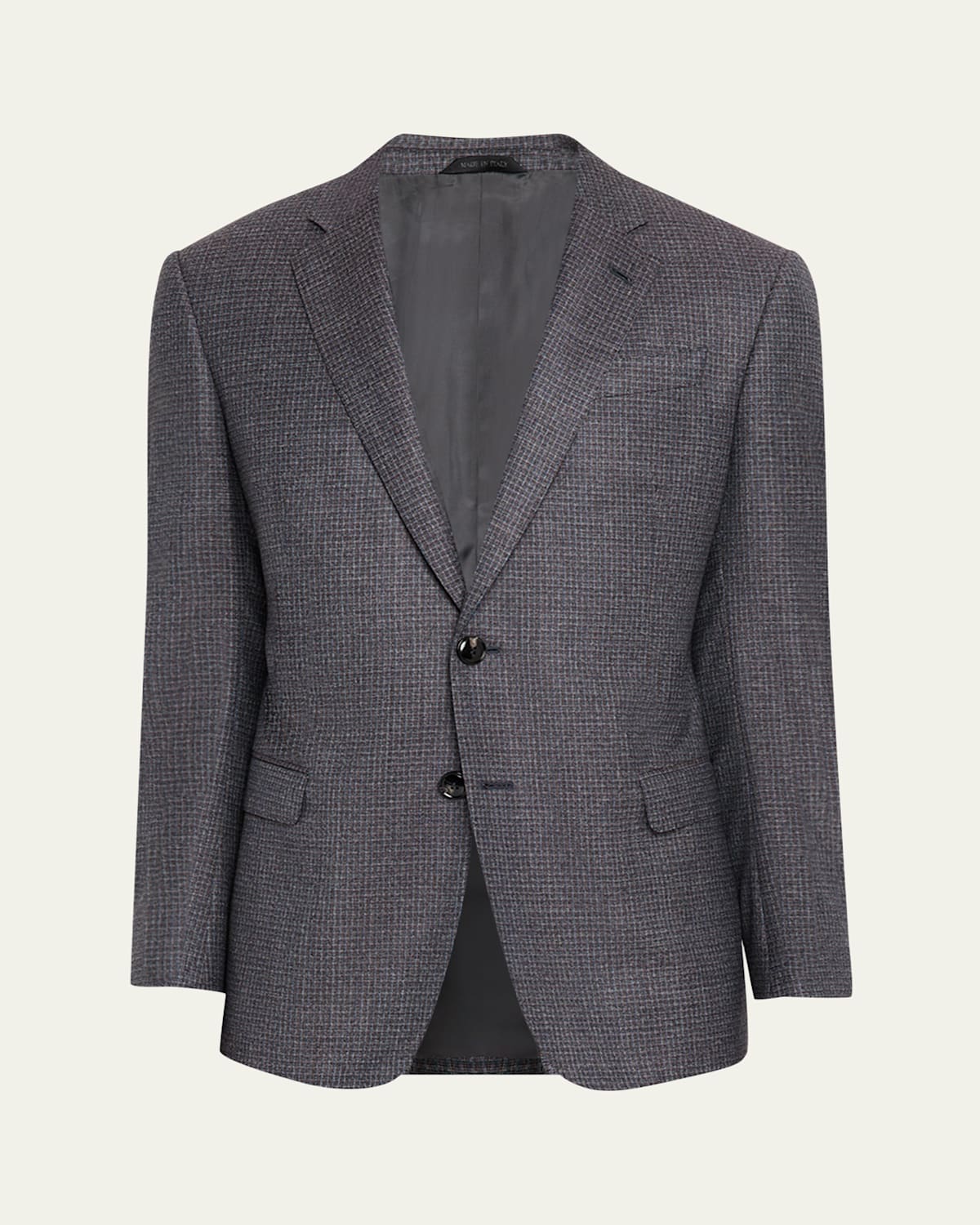 Giorgio Armani Men's Check-textured G Line Sport Coat