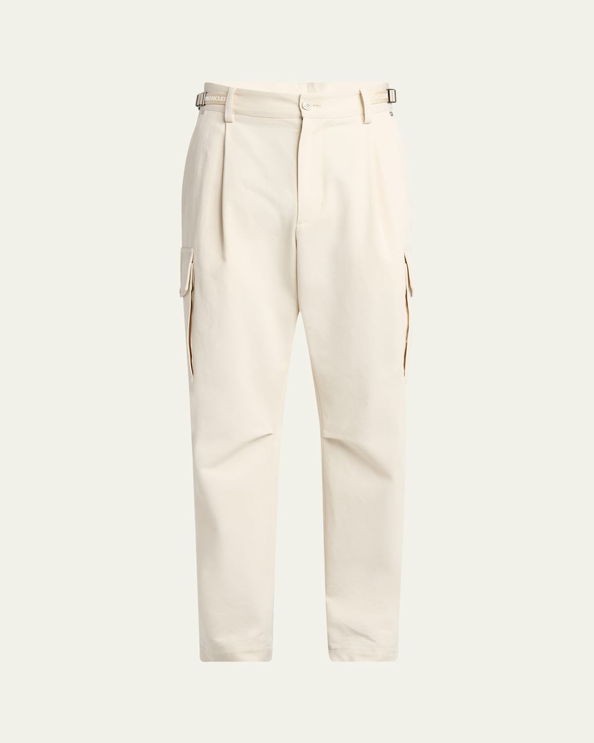 Men's Pleated Cargo Trousers