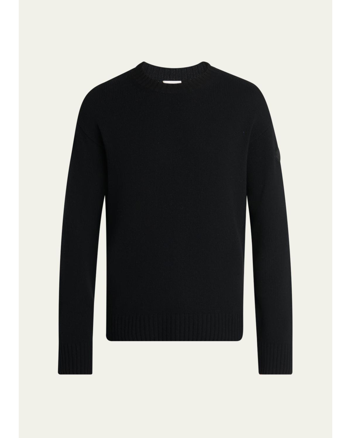 Men's Wool and Cashmere Crewneck Sweater