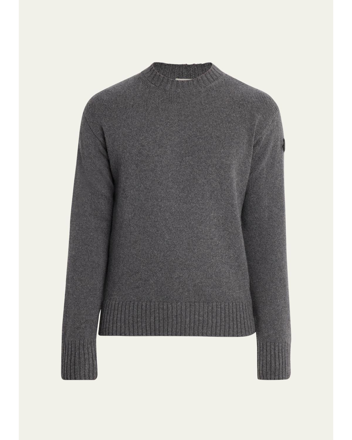 Men'S Wool And Cashmere Crewneck Sweater