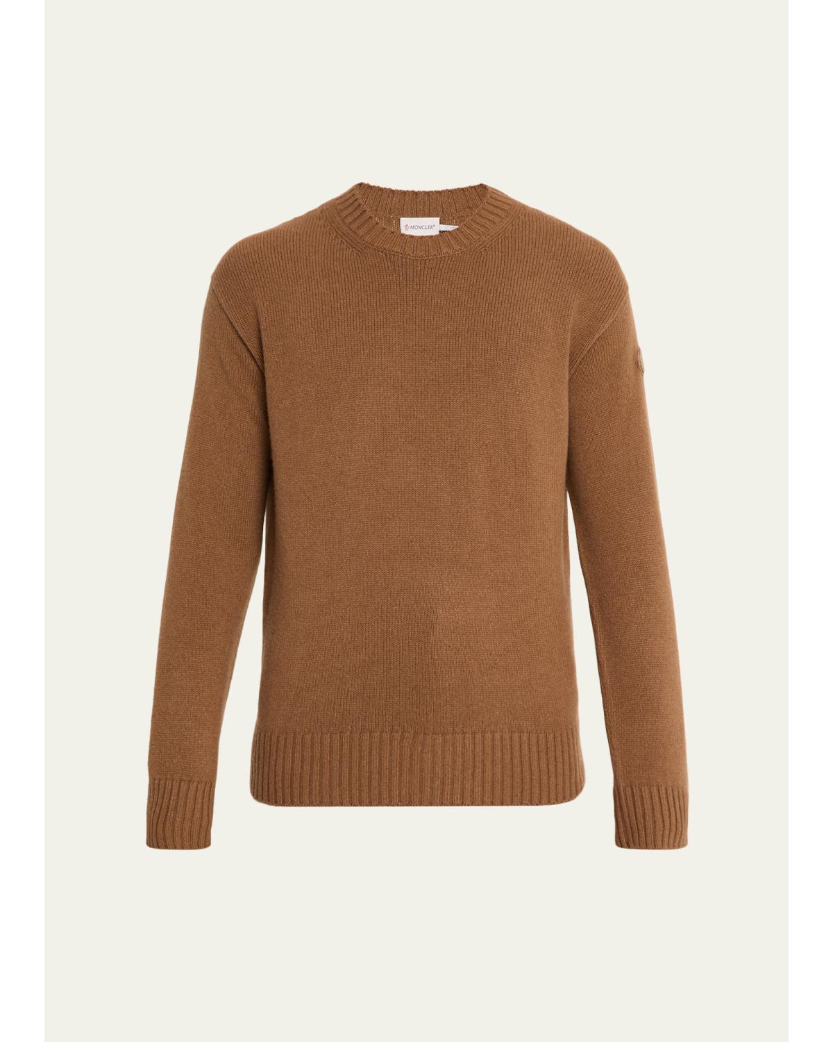 Men'S Wool And Cashmere Crewneck Sweater