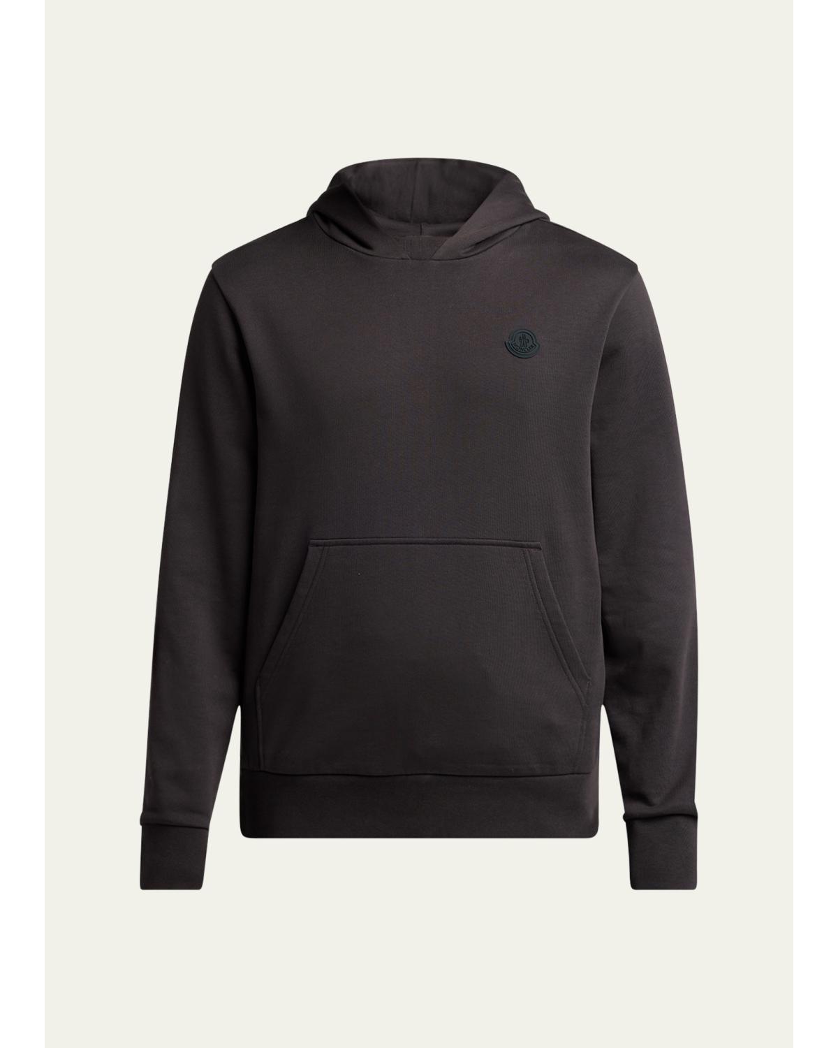 Men'S Cotton Chest-Logo Hoodie
