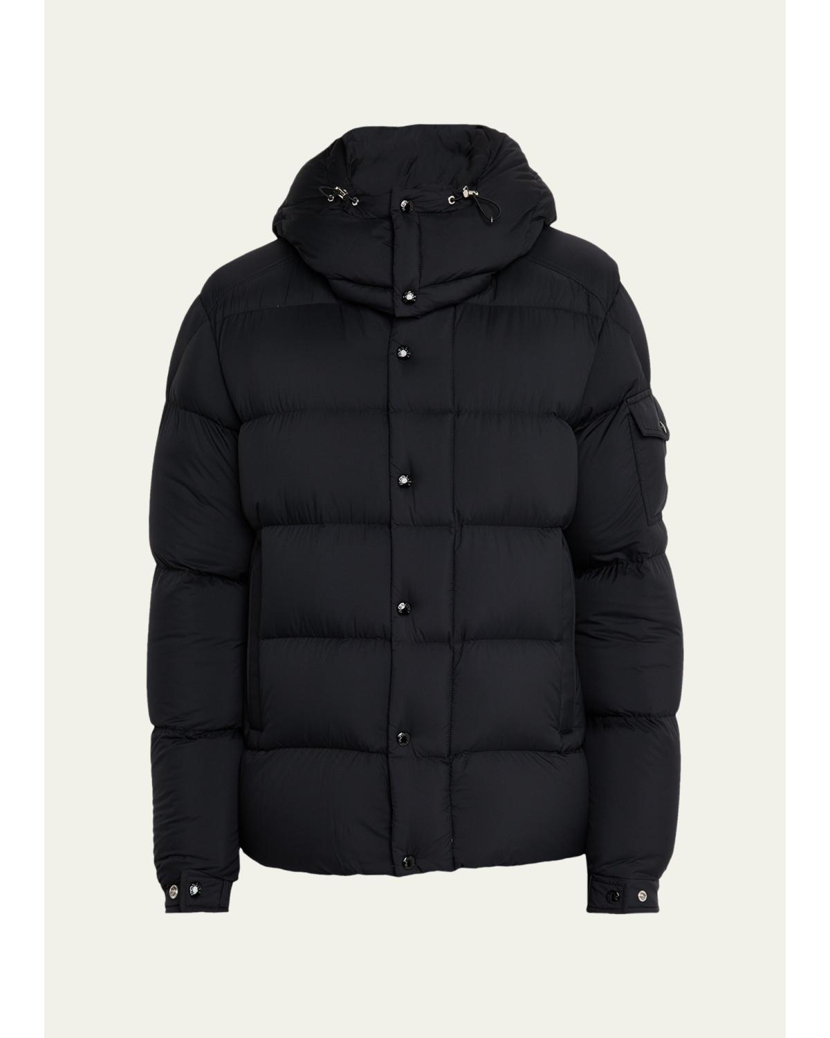 Men'S Maya Hooded Short Down Puffer Jacket