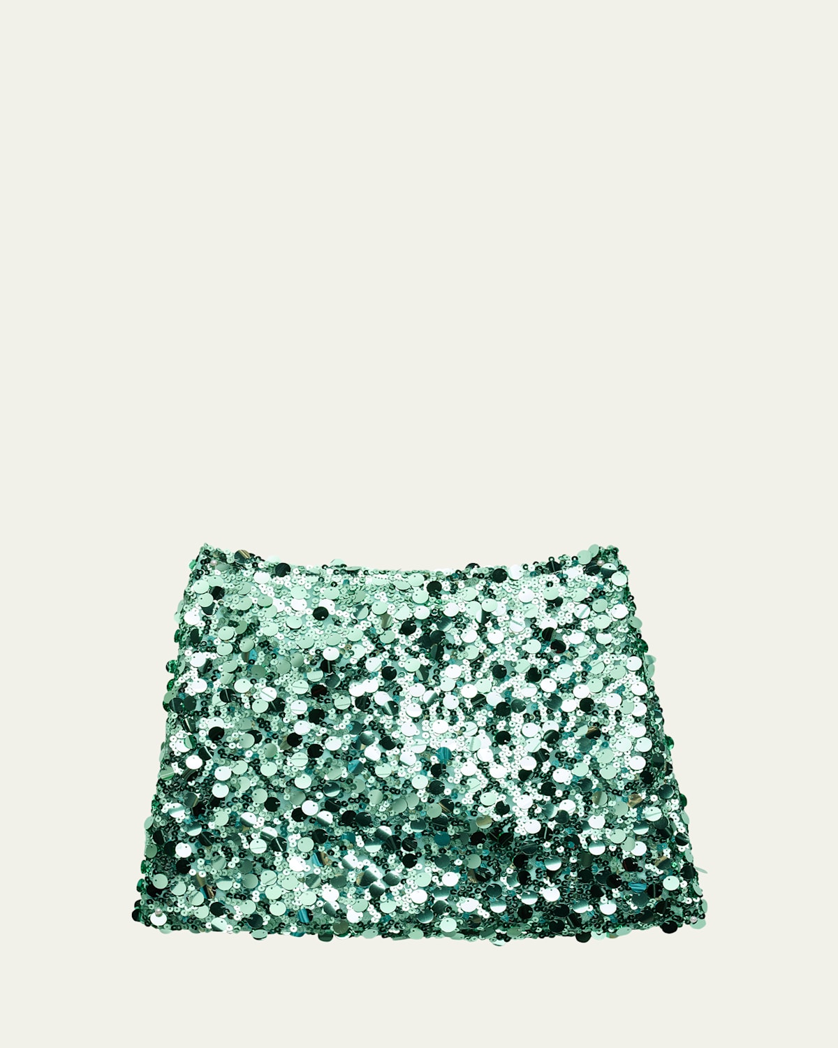 Katiej Nyc Girl's Tween Tia Sequined Mini Skirt In Green