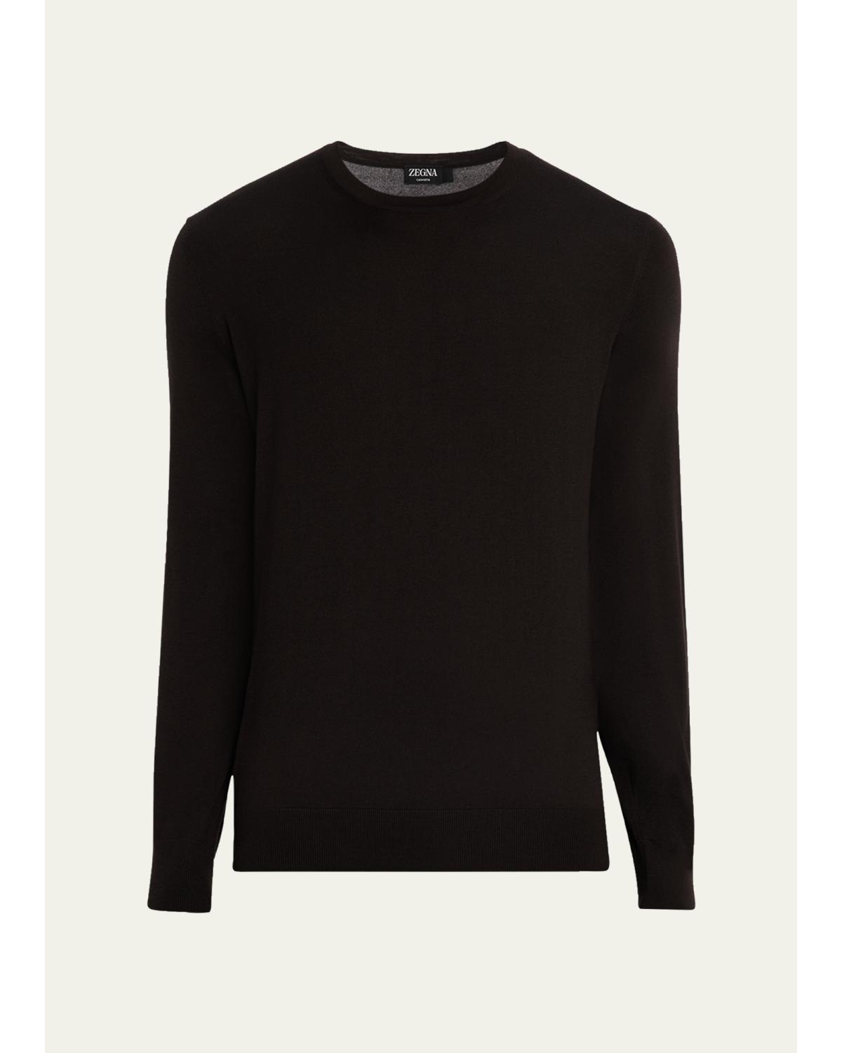 Men'S Cashseta Cashmere And Silk Crewneck Sweater