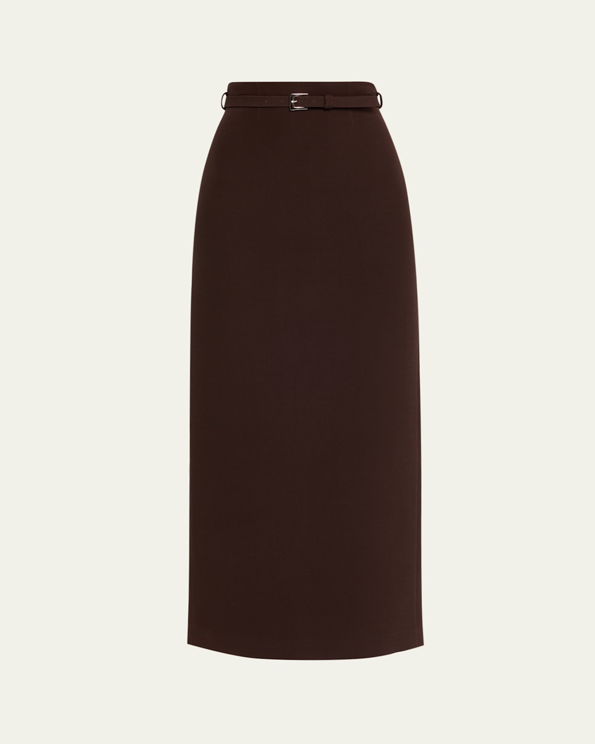 Adam Lippes Levi Skirt In Brown