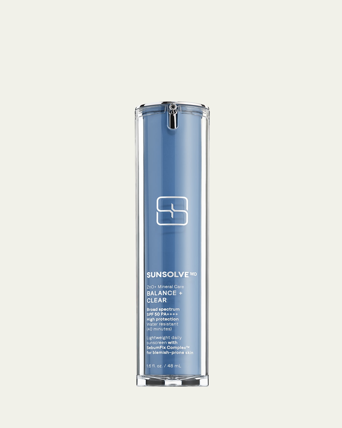 SunsolveMD ZnO+ Mineral Care Balance and Clear, 1.6 oz.