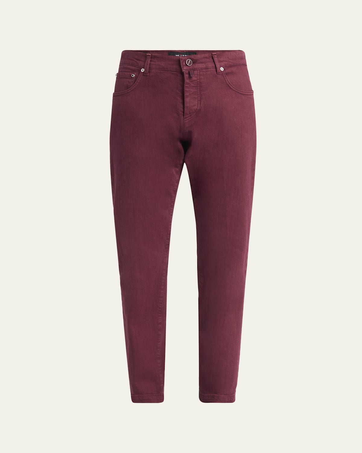 Men's Cotton Stretch Slim Five-Pocket Pants