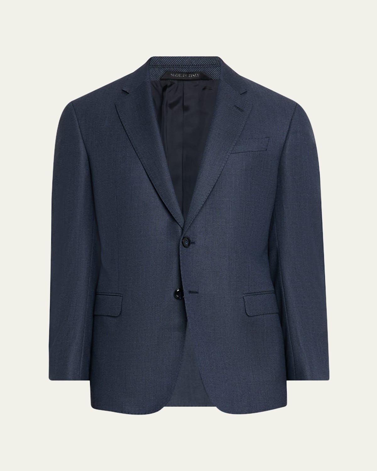 Giorgio Armani Men's Wool And Cashmere Soft Two-piece Suit In Blue