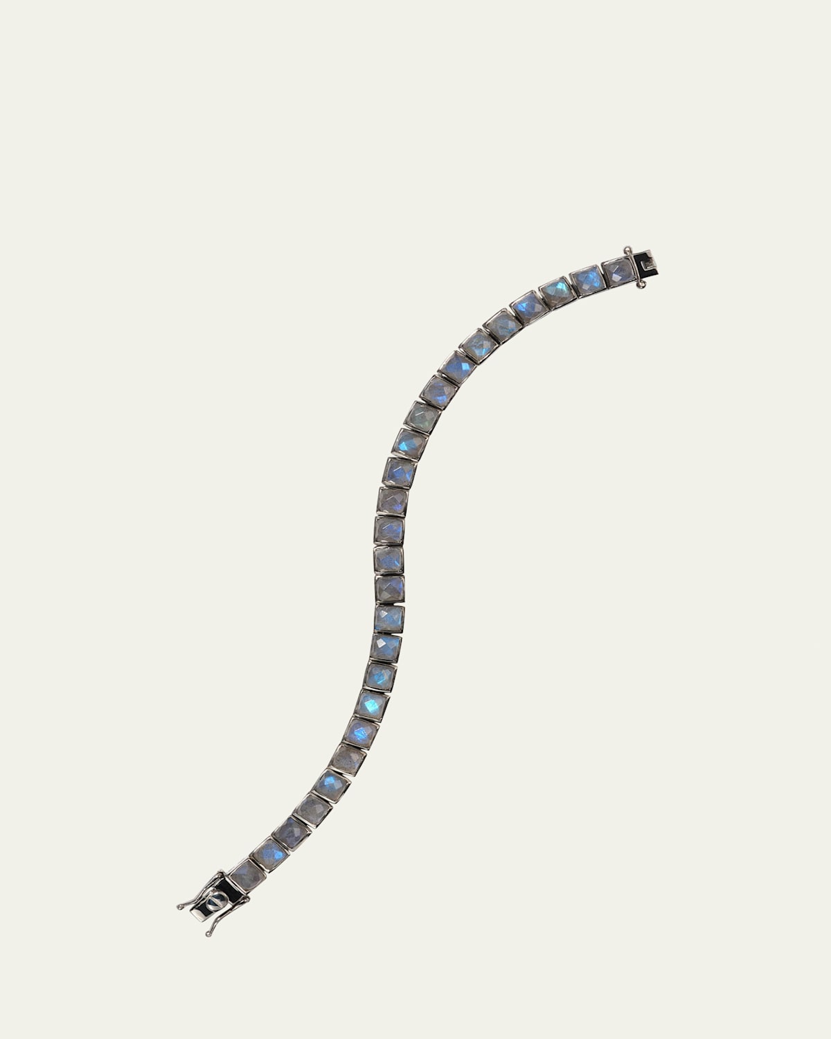 Square Labradorite Tennis Bracelet