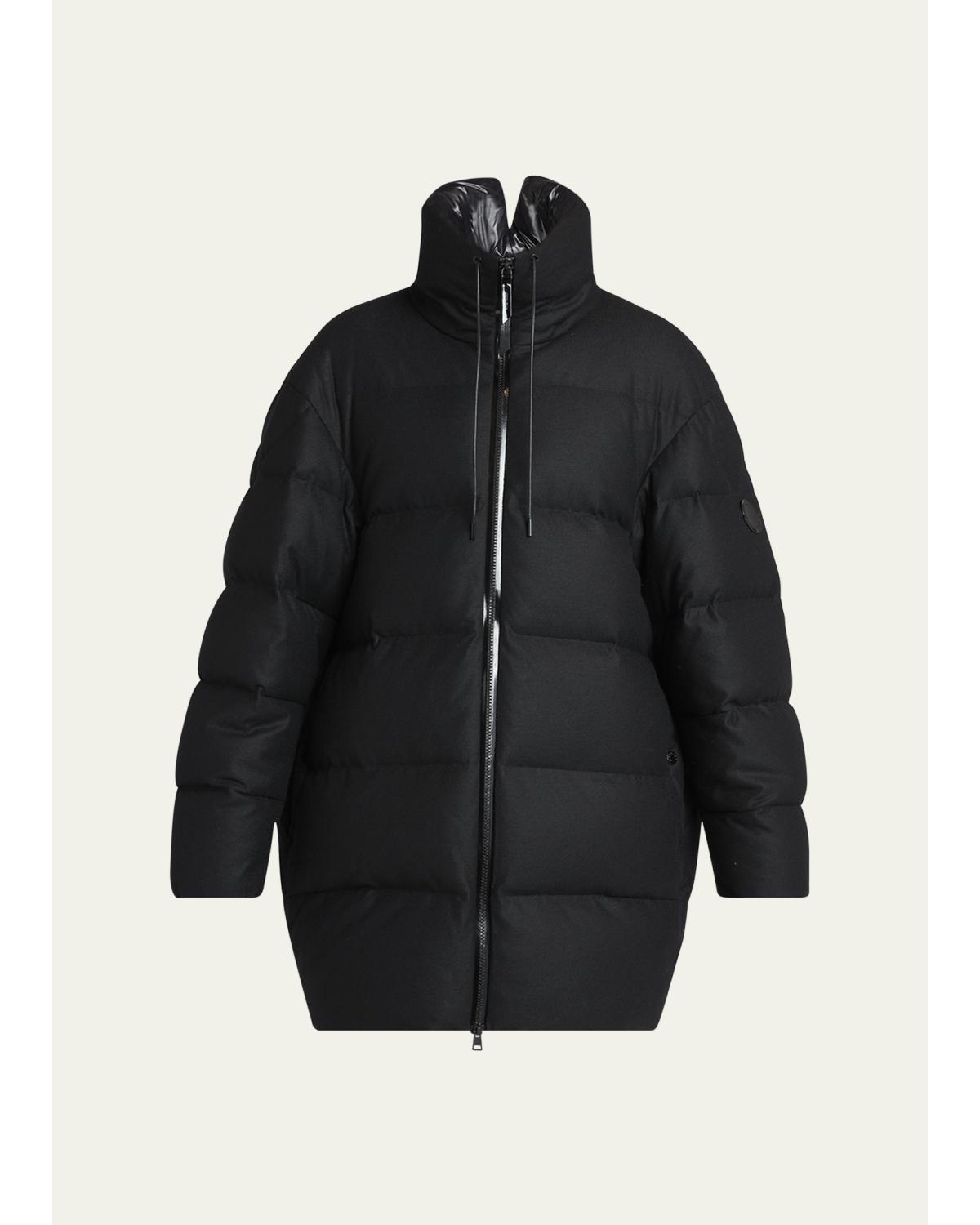 X Ee72 By Edward Enninful Maarutha Long Down Jacket