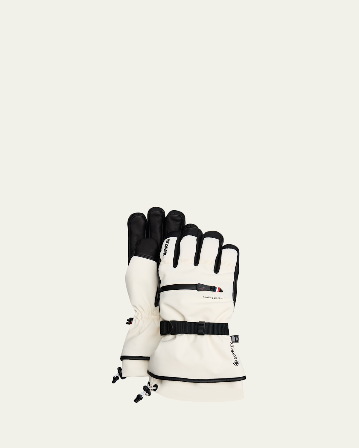 Moncler Padded Gloves In White