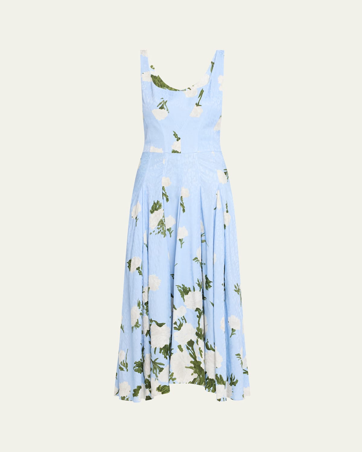 Floral-Printed Midi Dress
