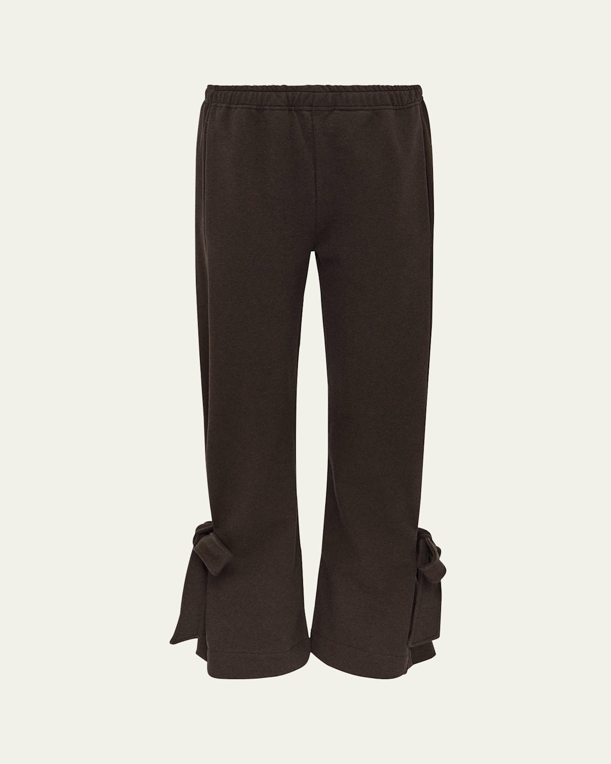 Jw Anderson Tied Bow Cotton Joggers
