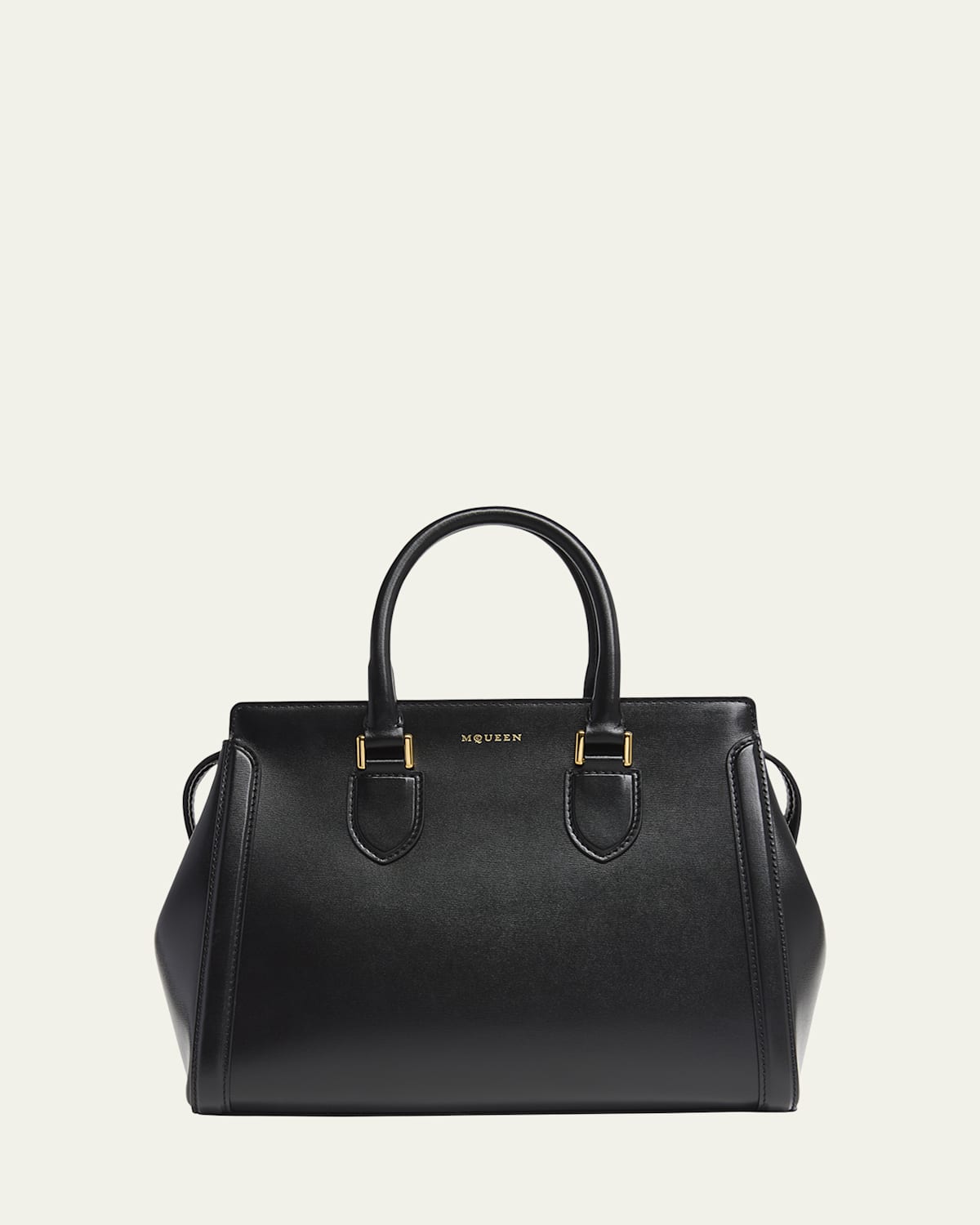 Alexander Mcqueen Birdee Large Leather Shoulder Bag