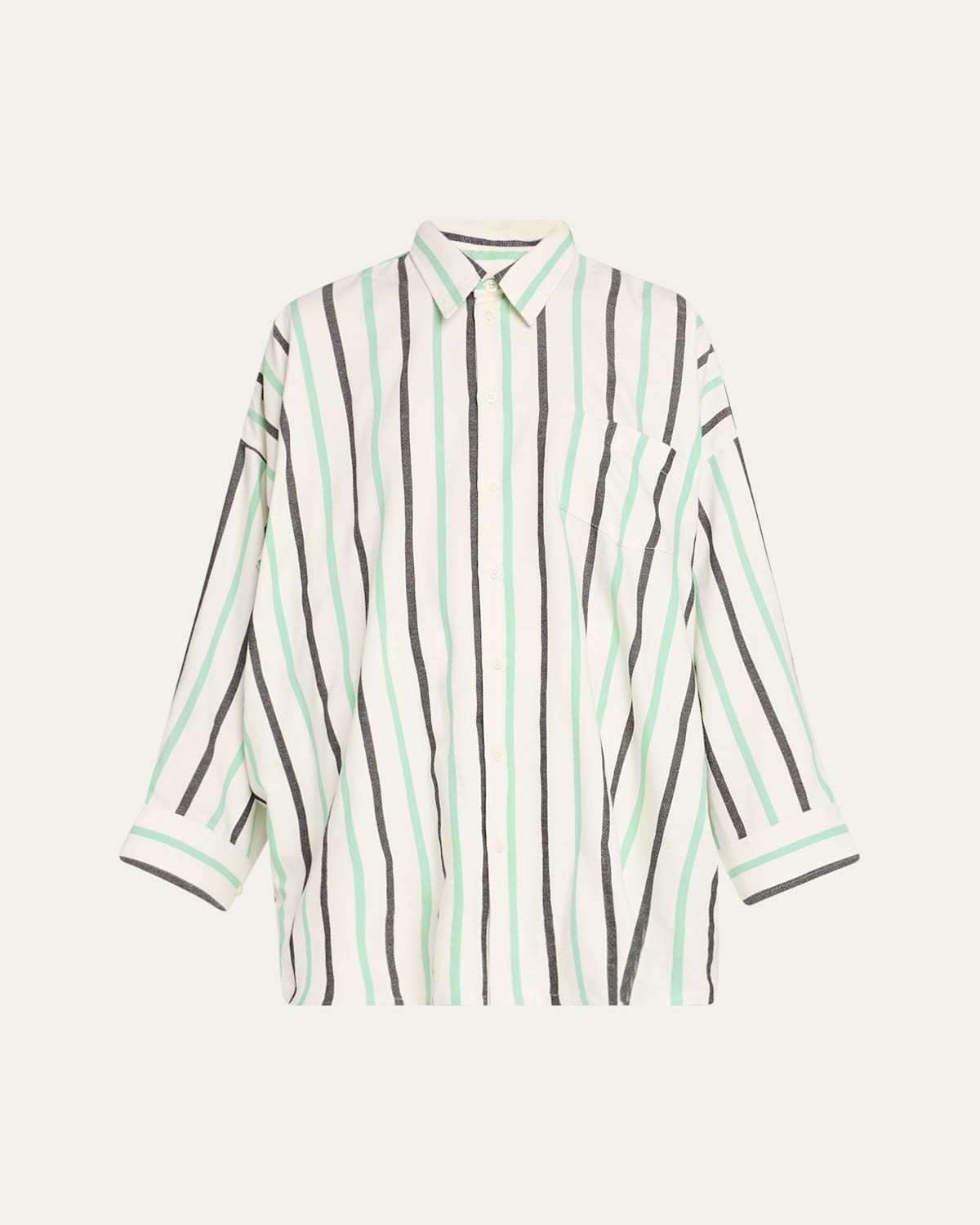 The Oversized Shirt with Collar