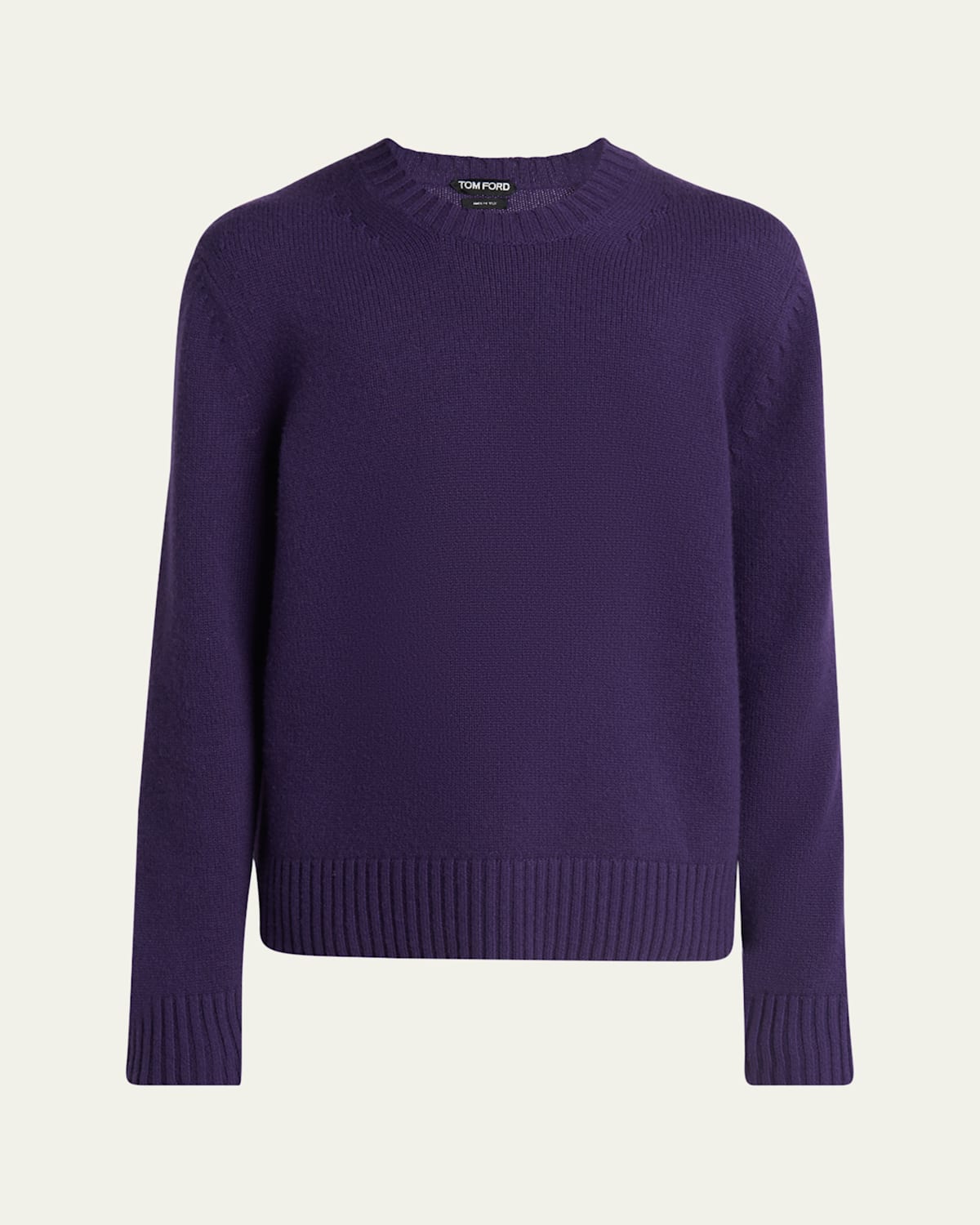 Men's 5 Gauge Cashmere Crewneck Sweater