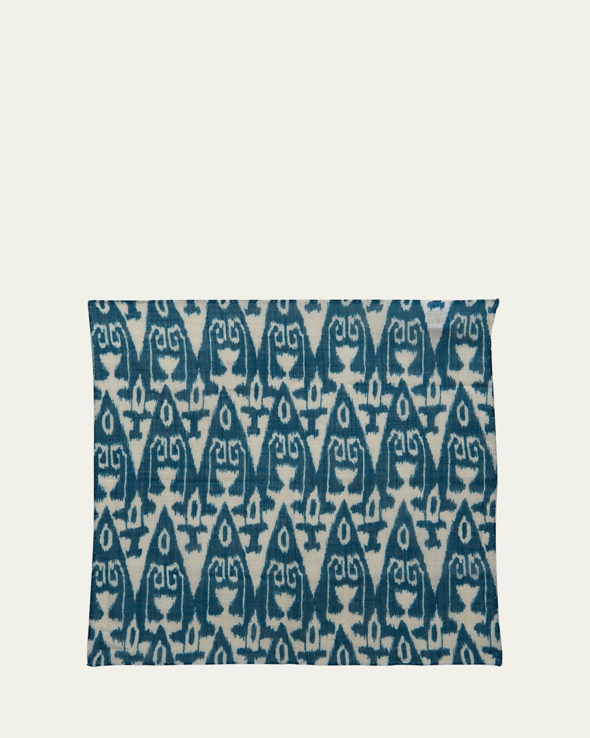 Men's Cotton Ikat Pocket Square