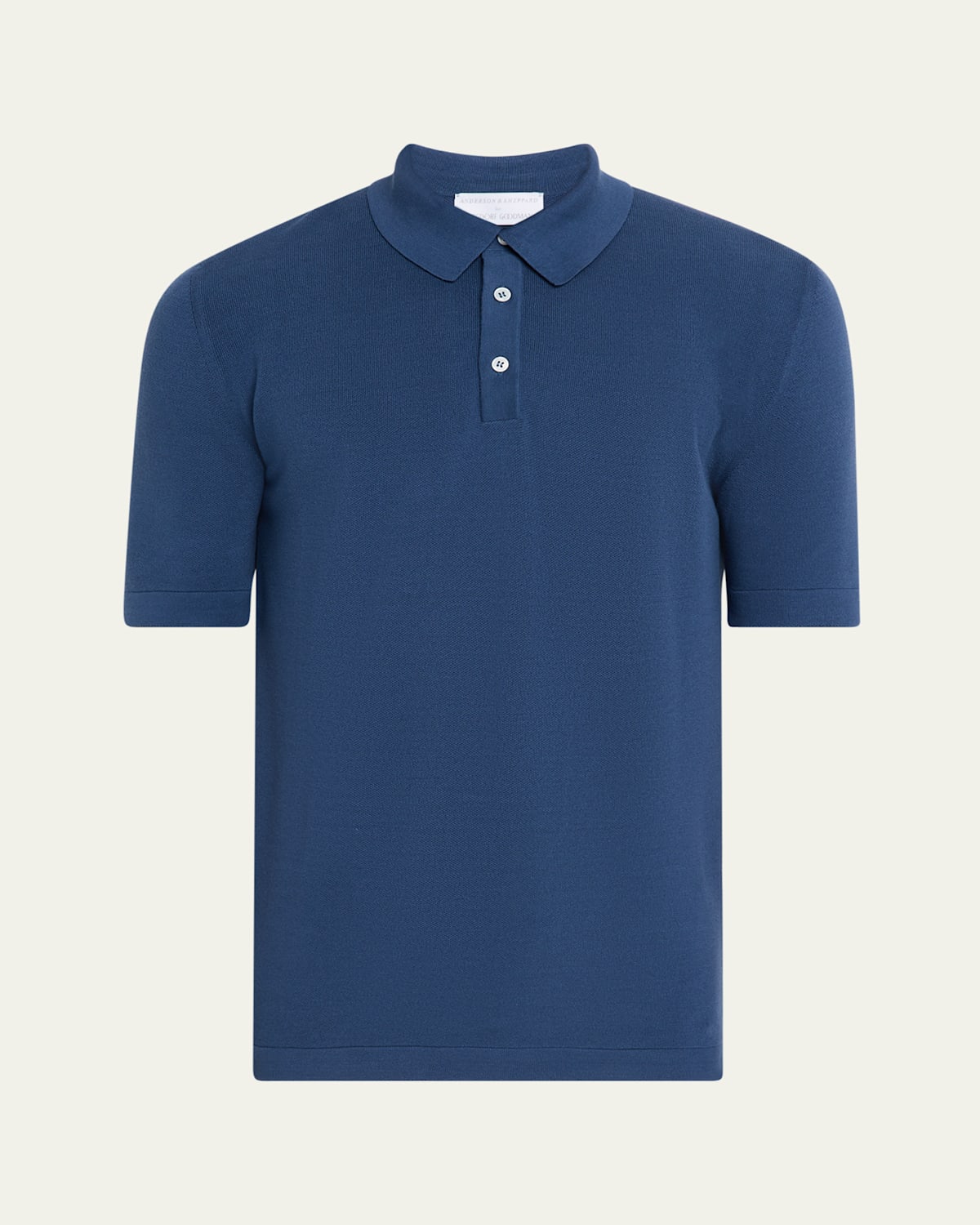 Men's Short-Sleeve Knit Polo Shirt