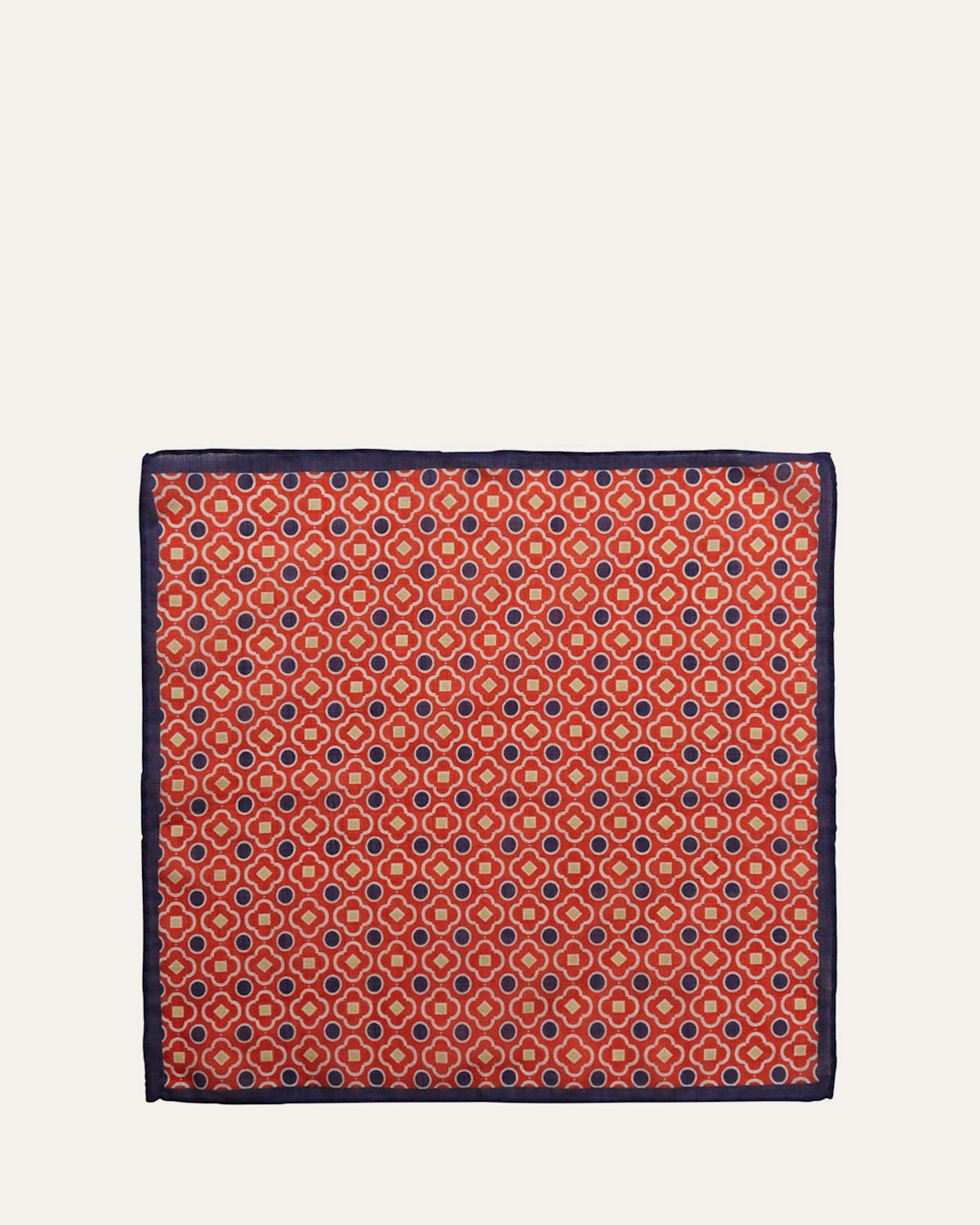 Men's Cotton Mosaic Pocket Square