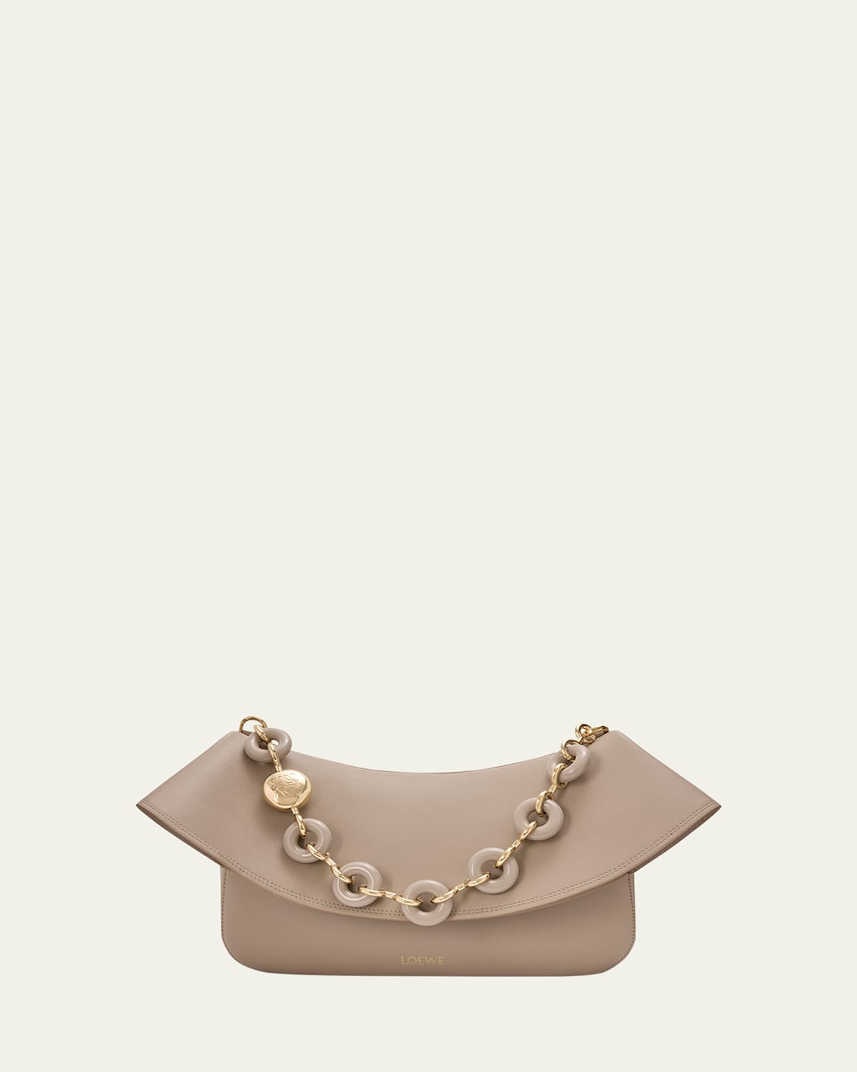 Loewe Ola Medium Shoulder Bag In Calfskin Leather