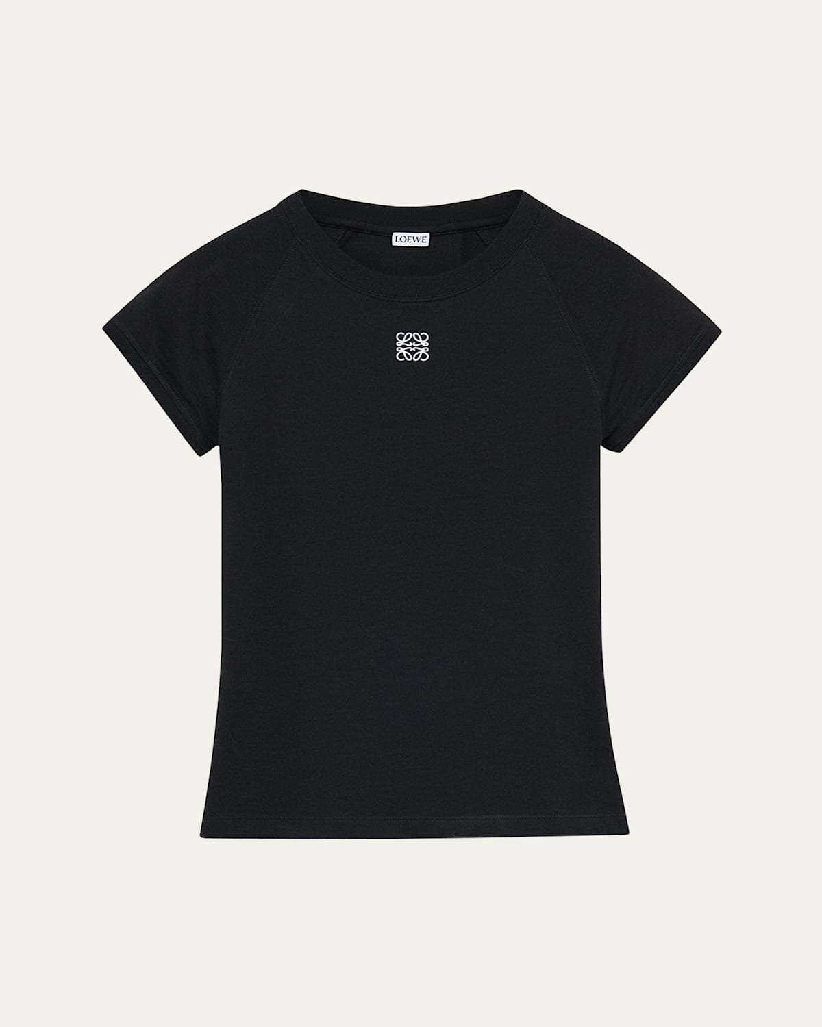 Loewe Ribbed Anagram Short-sleeve Tee