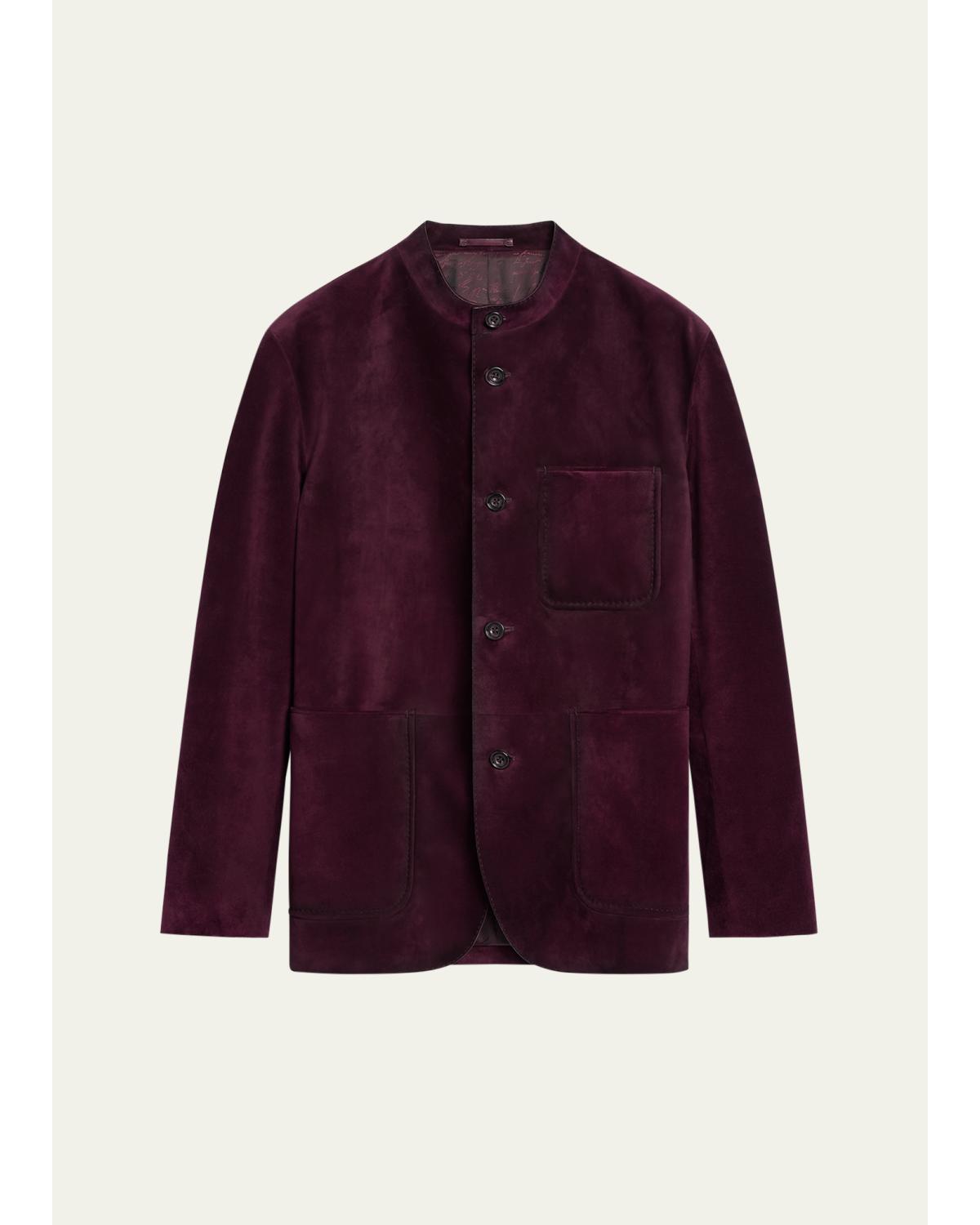 Men'S Suede Patina Chore Jacket