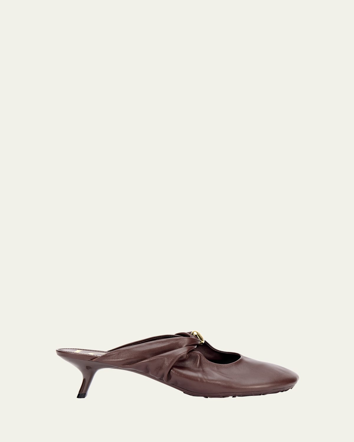 Loewe Pebble Soft Leather Mules