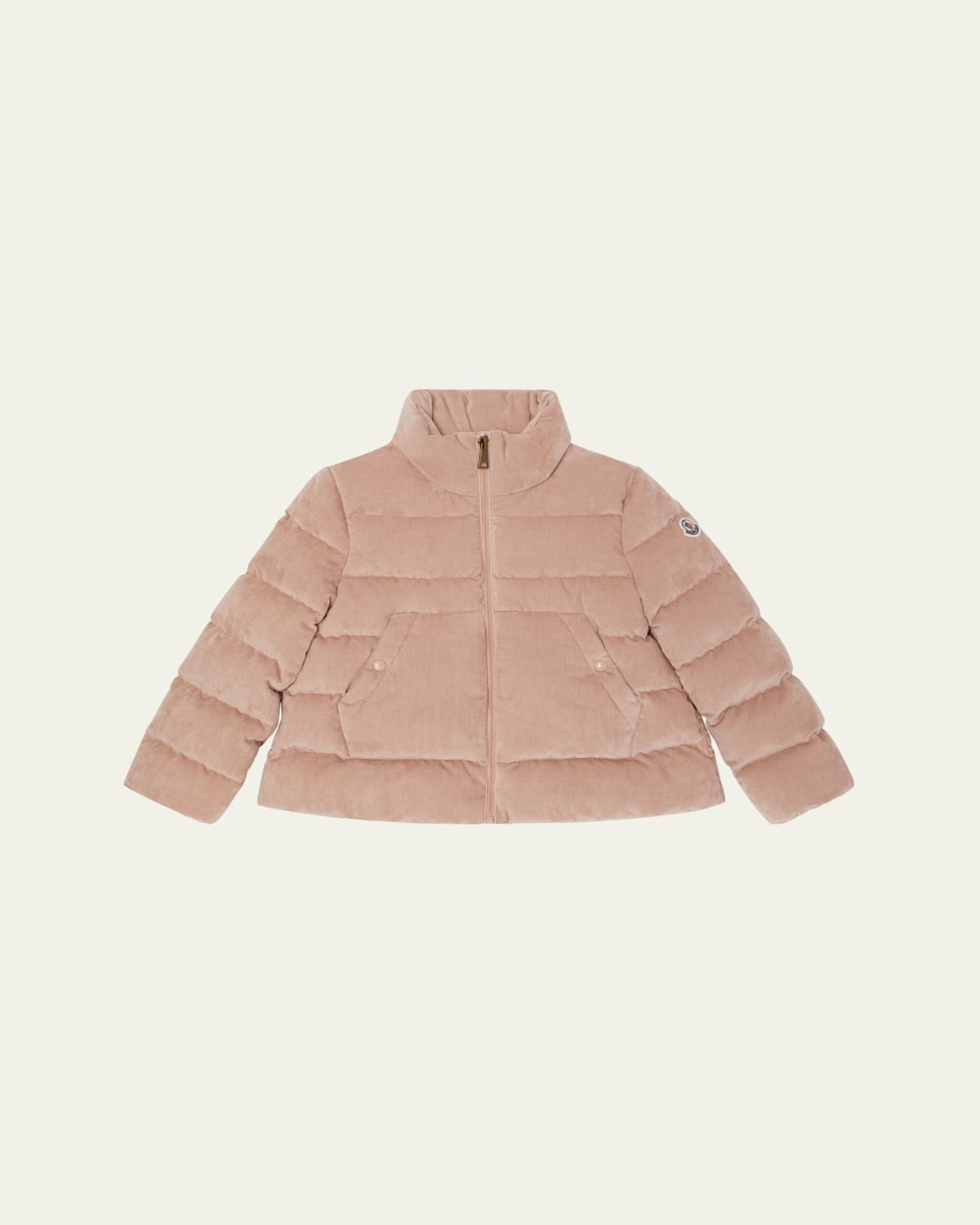 Moncler Girl's Marth Corduroy Down Jacket