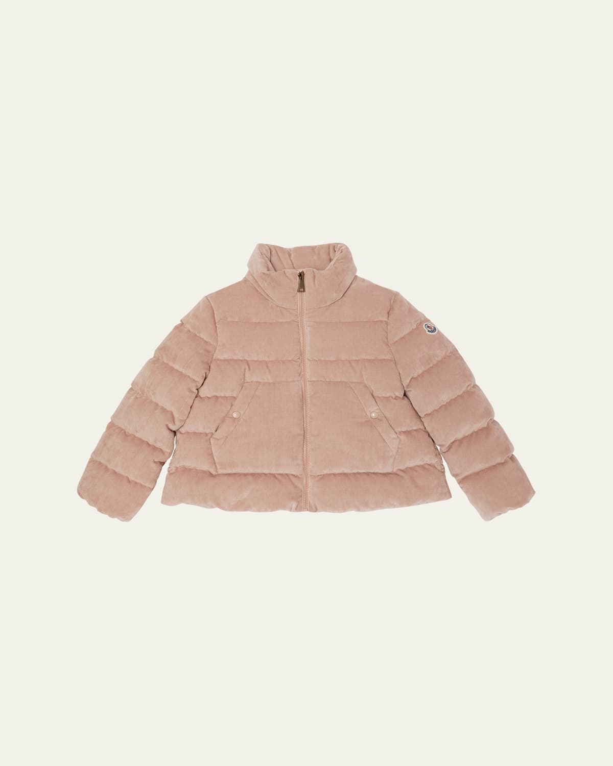 Moncler Girl's Marth Corduroy Down Jacket