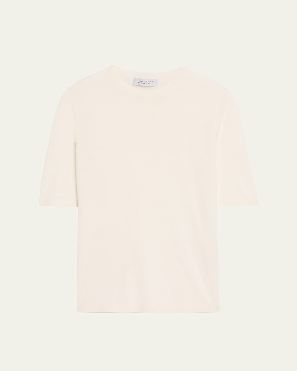 Brunner Short-Sleeve Cashmere-Silk T-Shirt