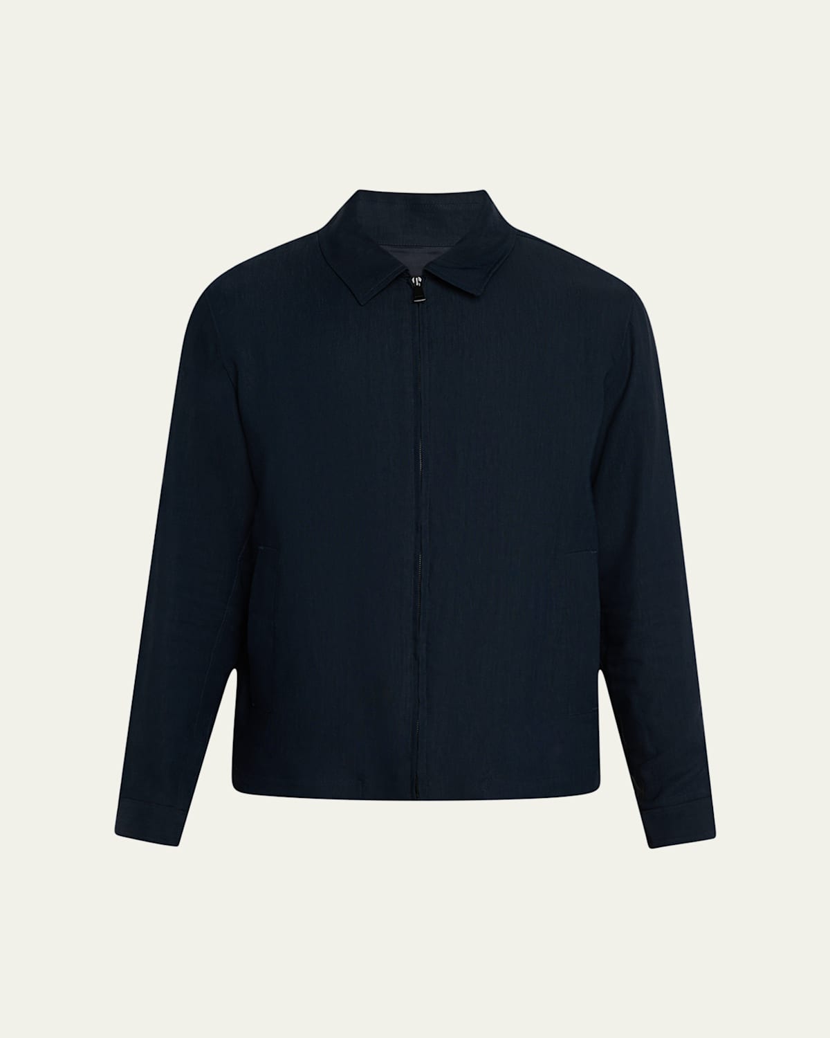 Men's Two-Way Zip Bomber Jacket