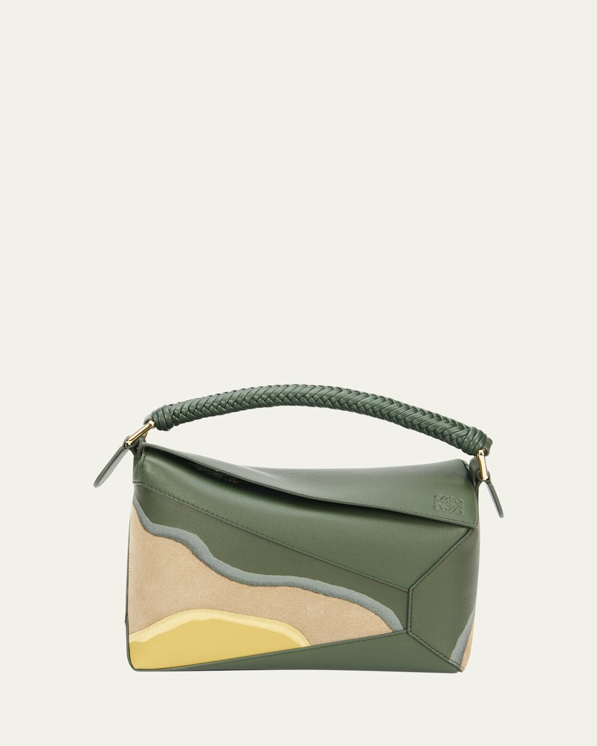 Loewe Puzzle Edge Small Top-handle Bag In Nappa Leather