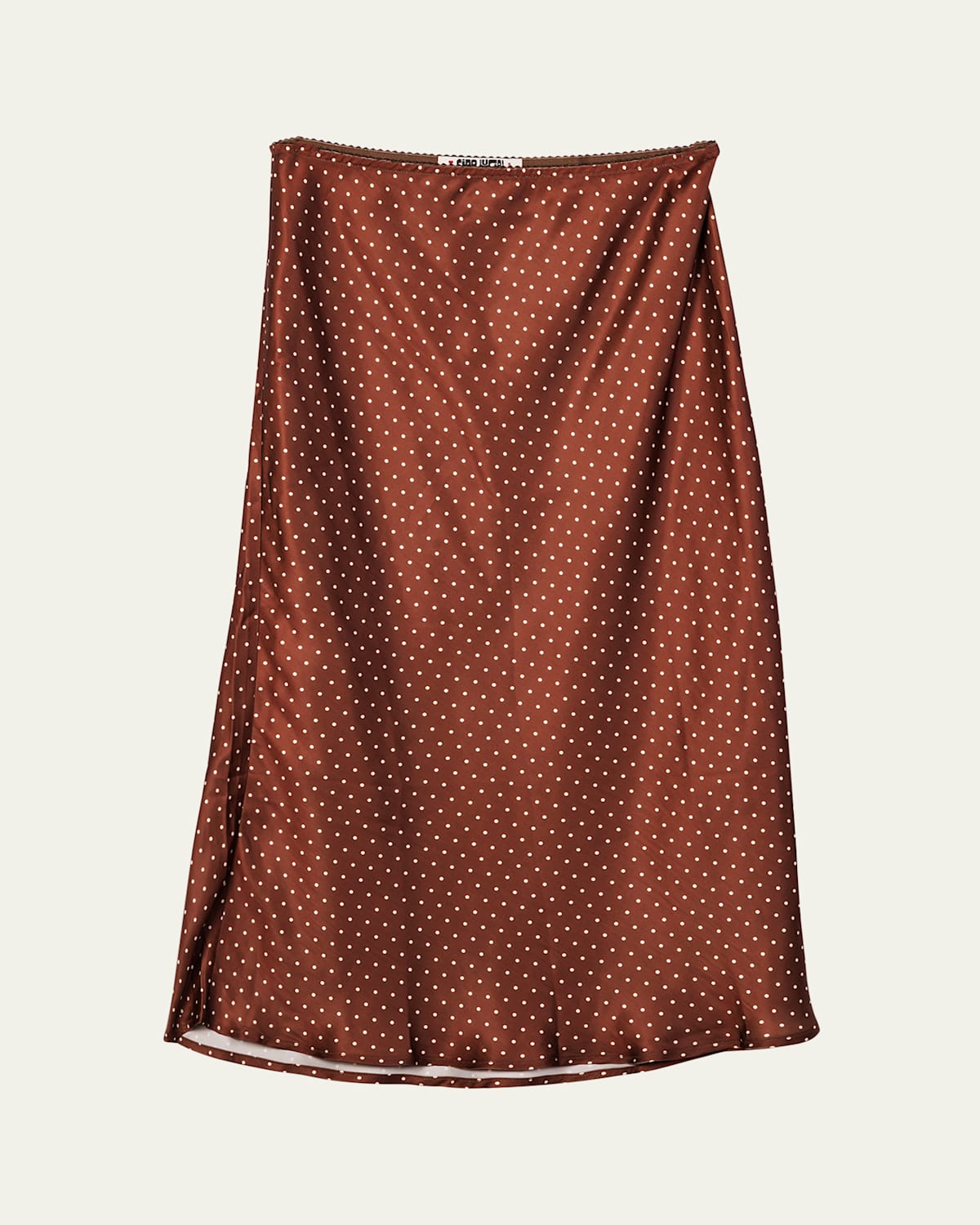 Emilie Satin Slip Skirt