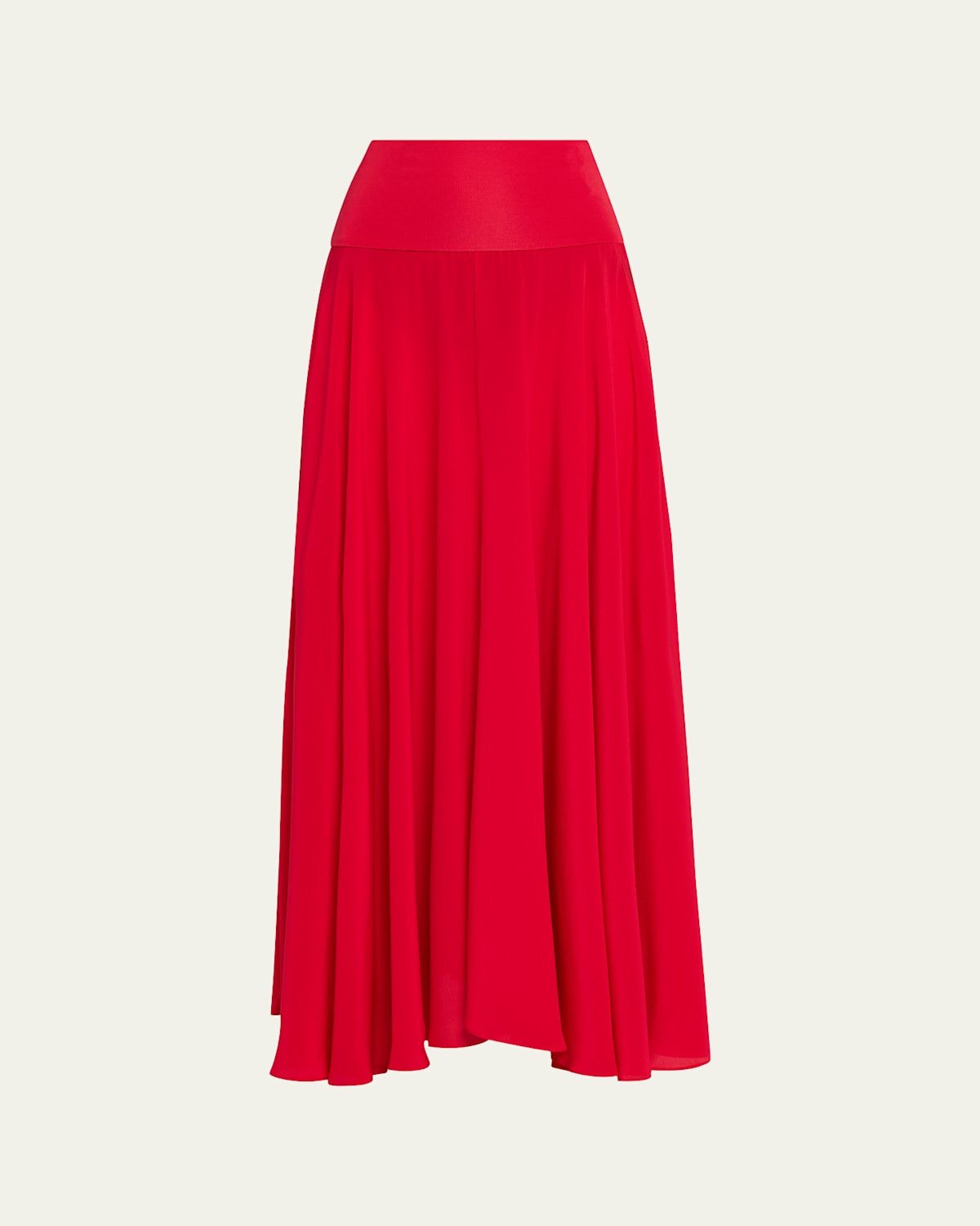 Esse Studios Illi Maxi Skirt In Red