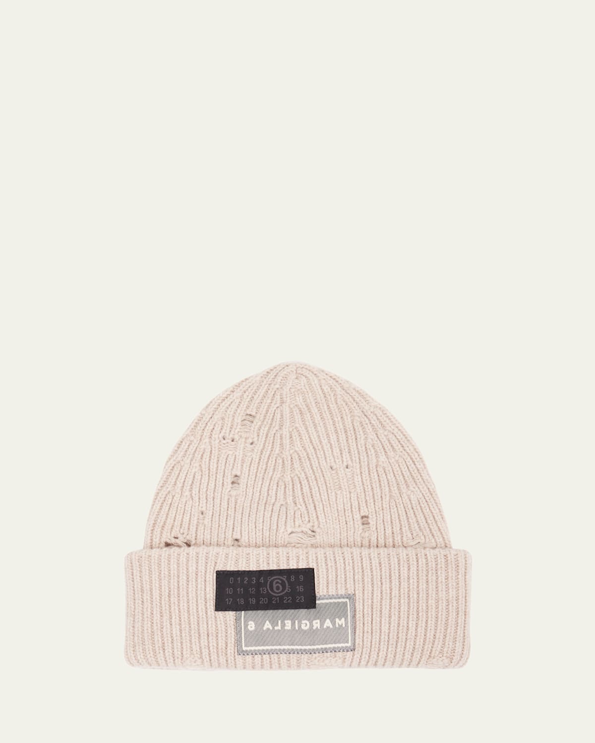 Mm6 Maison Margiela Numeric Knit Beanie
