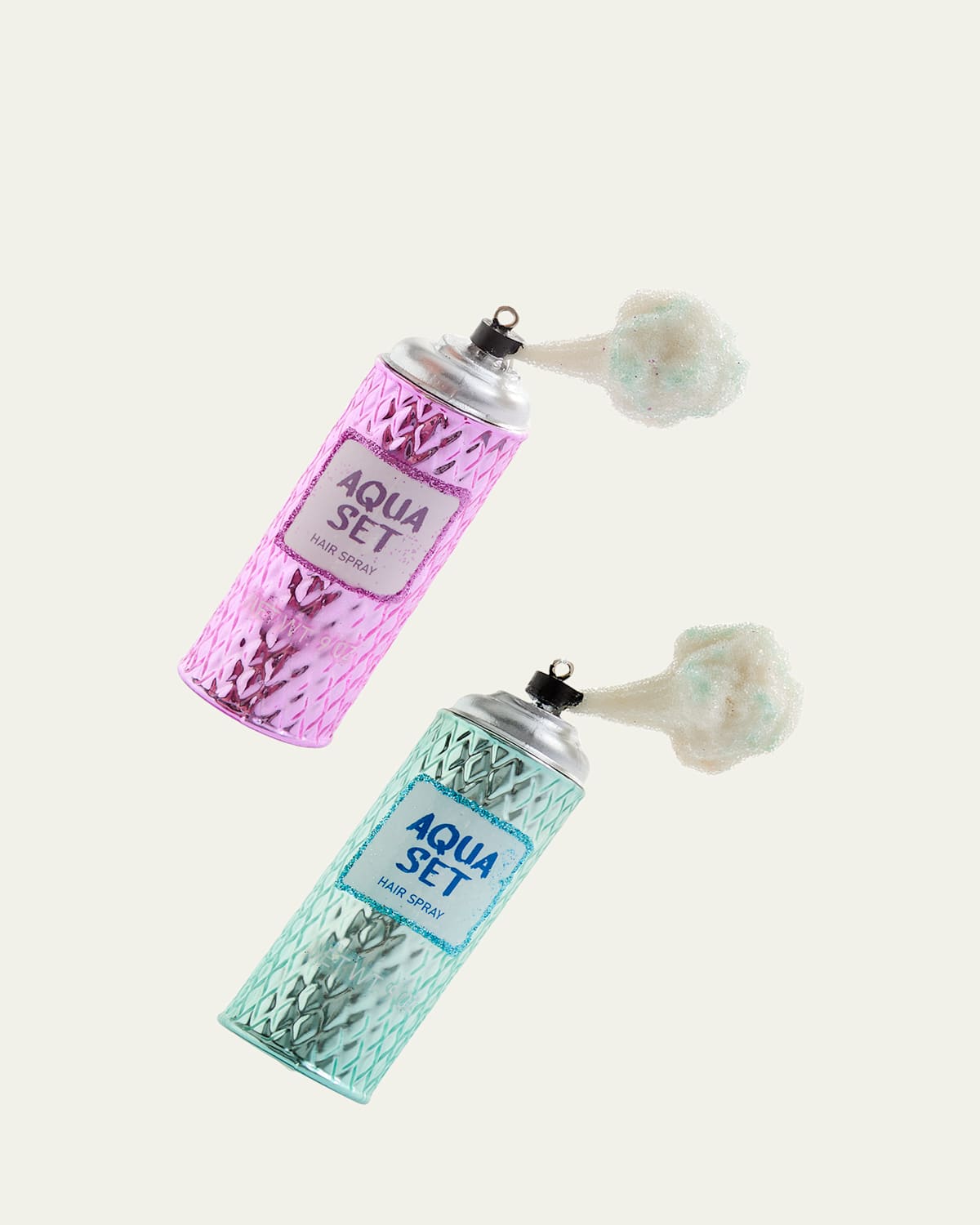 Cody Foster & Co Hair Spray Christmas Ornament In Multi